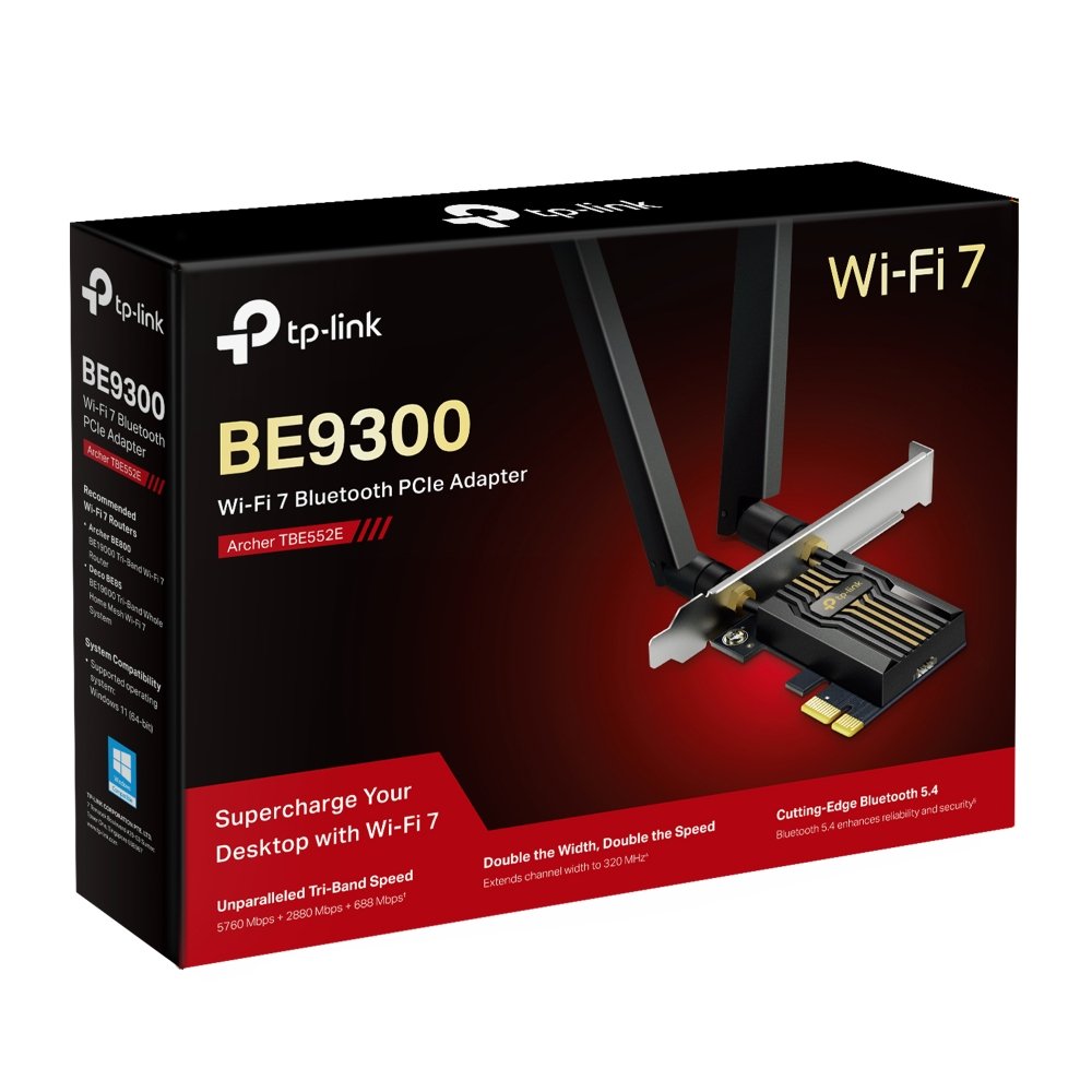 EAN 8885020623789 - TP-Link Archer TBE552E adaptador y tarjeta de red WLAN / Bluetooth 5760 Mbit/s imagen 6