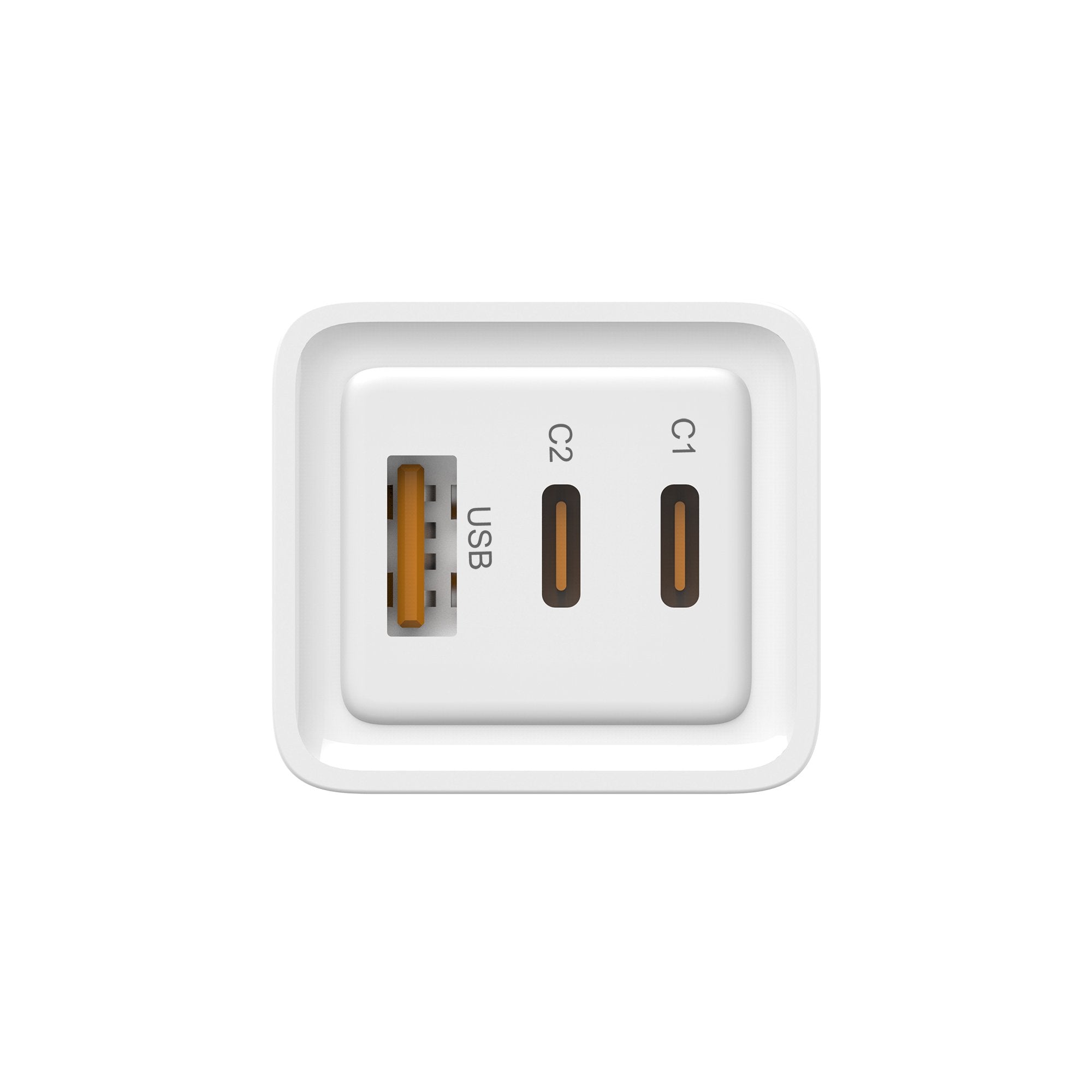 Cargador De Pared Leotec Lecsph65w3w 2xusb Tipo-C 1xusb 65w