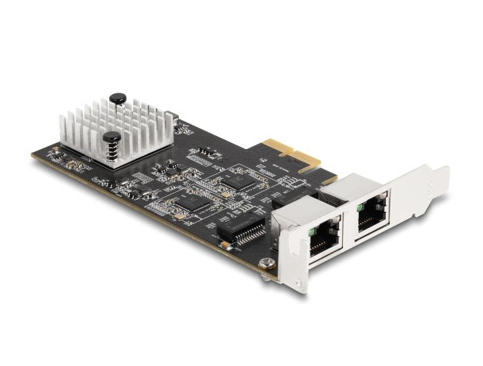 Delock Pci Express X2 Tarjeta A 2 X Rj45 5 Gigabit Lan Rtl8126