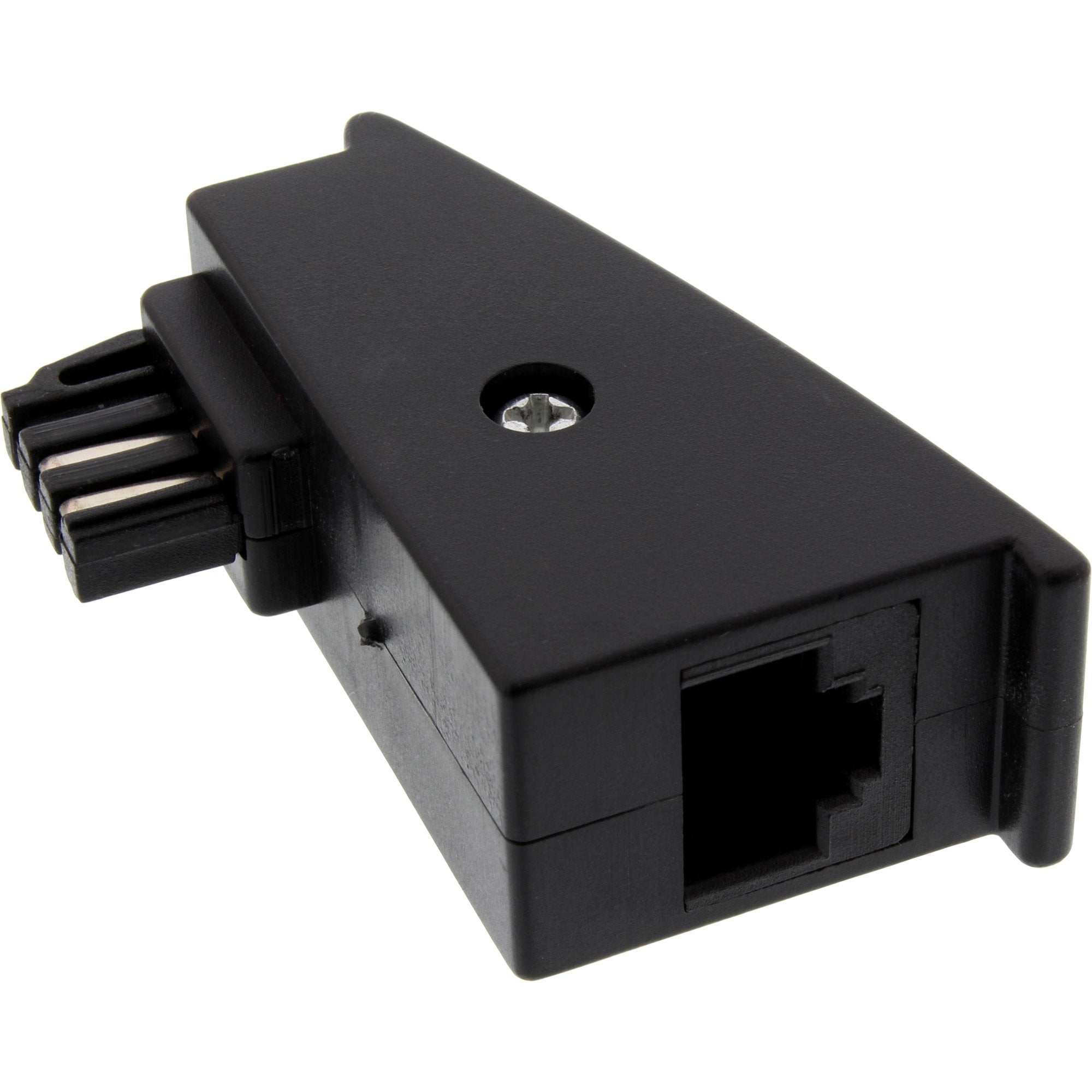 Adaptador Inline Tae-F, Enchufe Tae-F A Conector Hembra Rj45, 8p2c Para Fritzbox