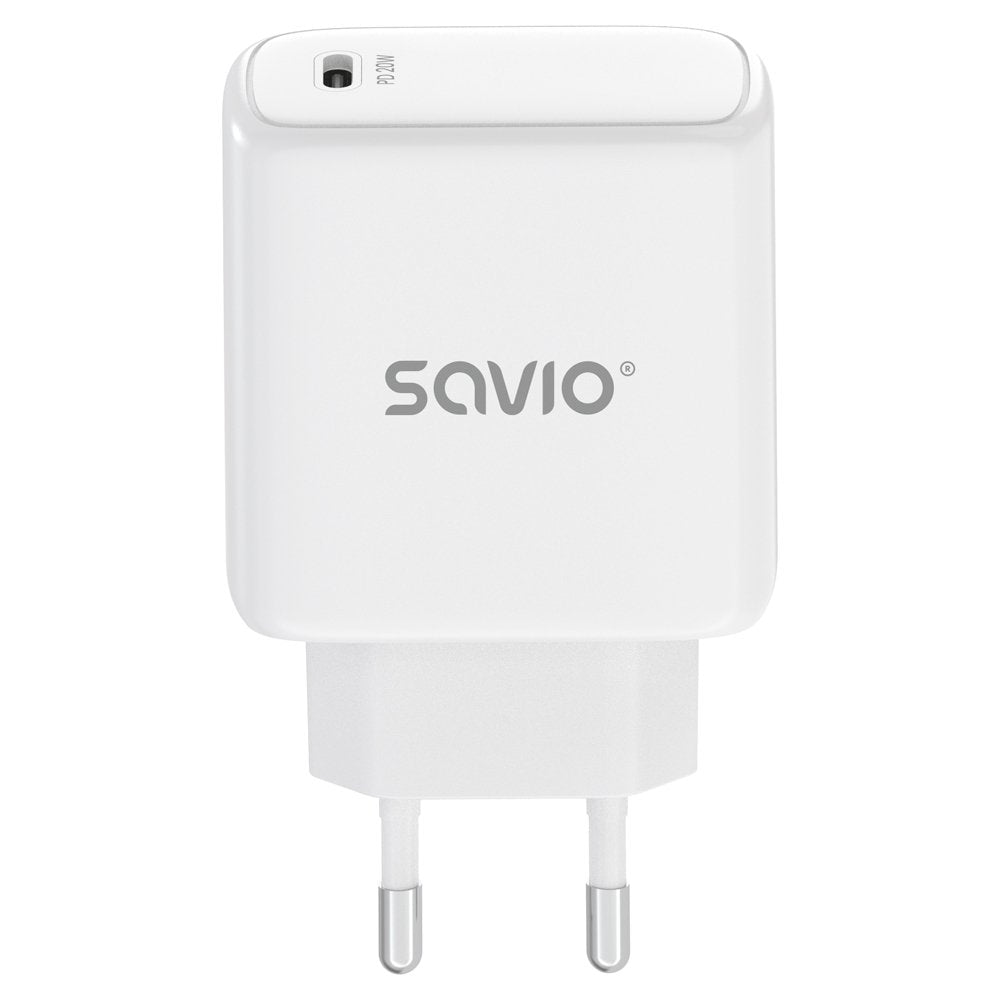 Cargador De Red Savio La-14 20w Con Power Delivery 3.0