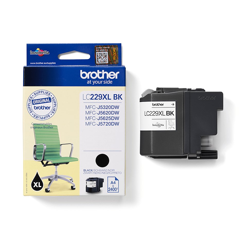 EAN 4977766735933 - Brother LC229XLBK cartucho de tinta 1 pieza(s) Original Negro imagen 2