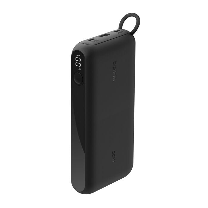 Belkin Powerbank 20.000mah Schw. Display Pd 20w Usb-C Bpb028hqbk