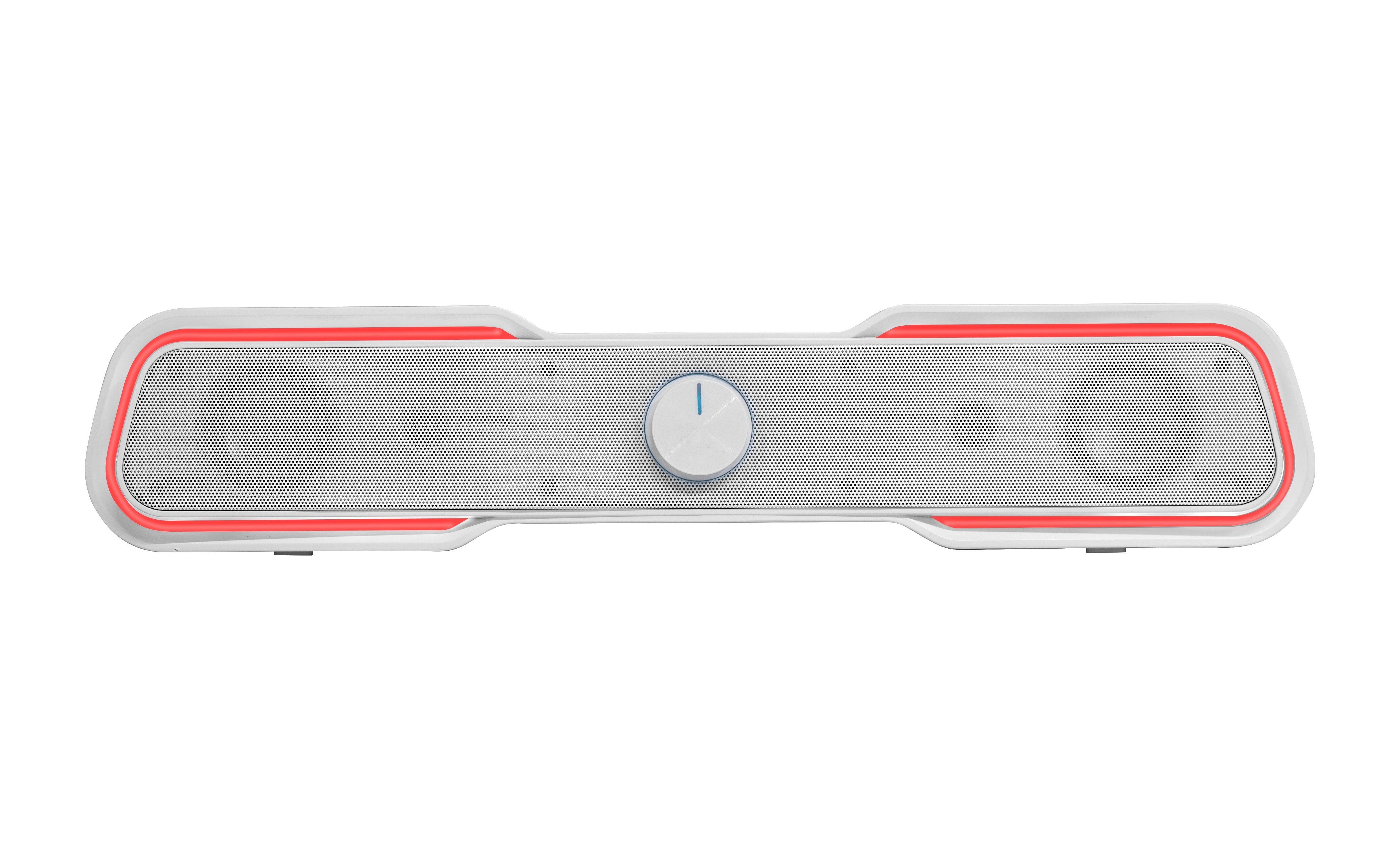 Barra De Sonido Con Bluetooth Mars Gaming Msbx 10w 2.0 Blanca