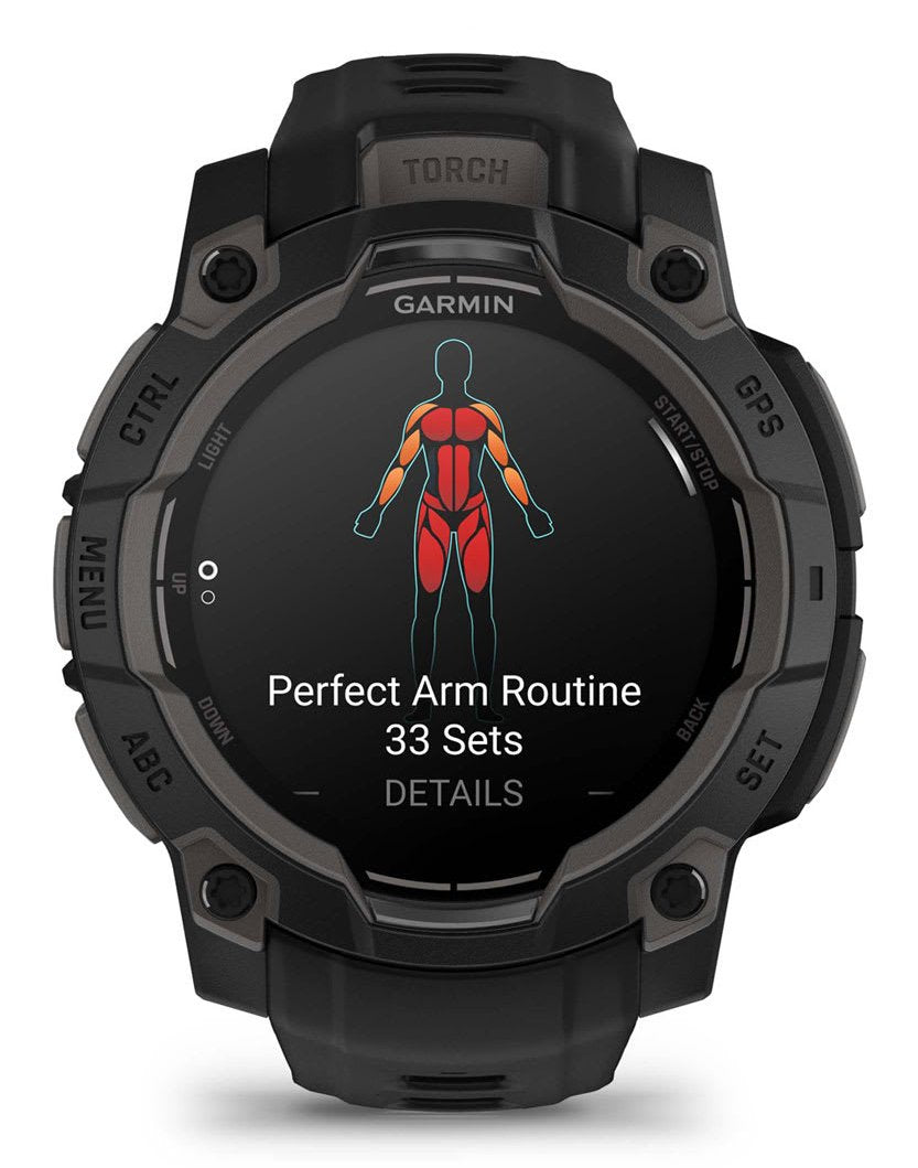 EAN 0753759339487 - Garmin Instinct 3 AMOLED 3,05 cm (1.2") 45 mm Digital 390 x 390 Pixeles Pantalla táctil Negro GPS (satéli imagen 3