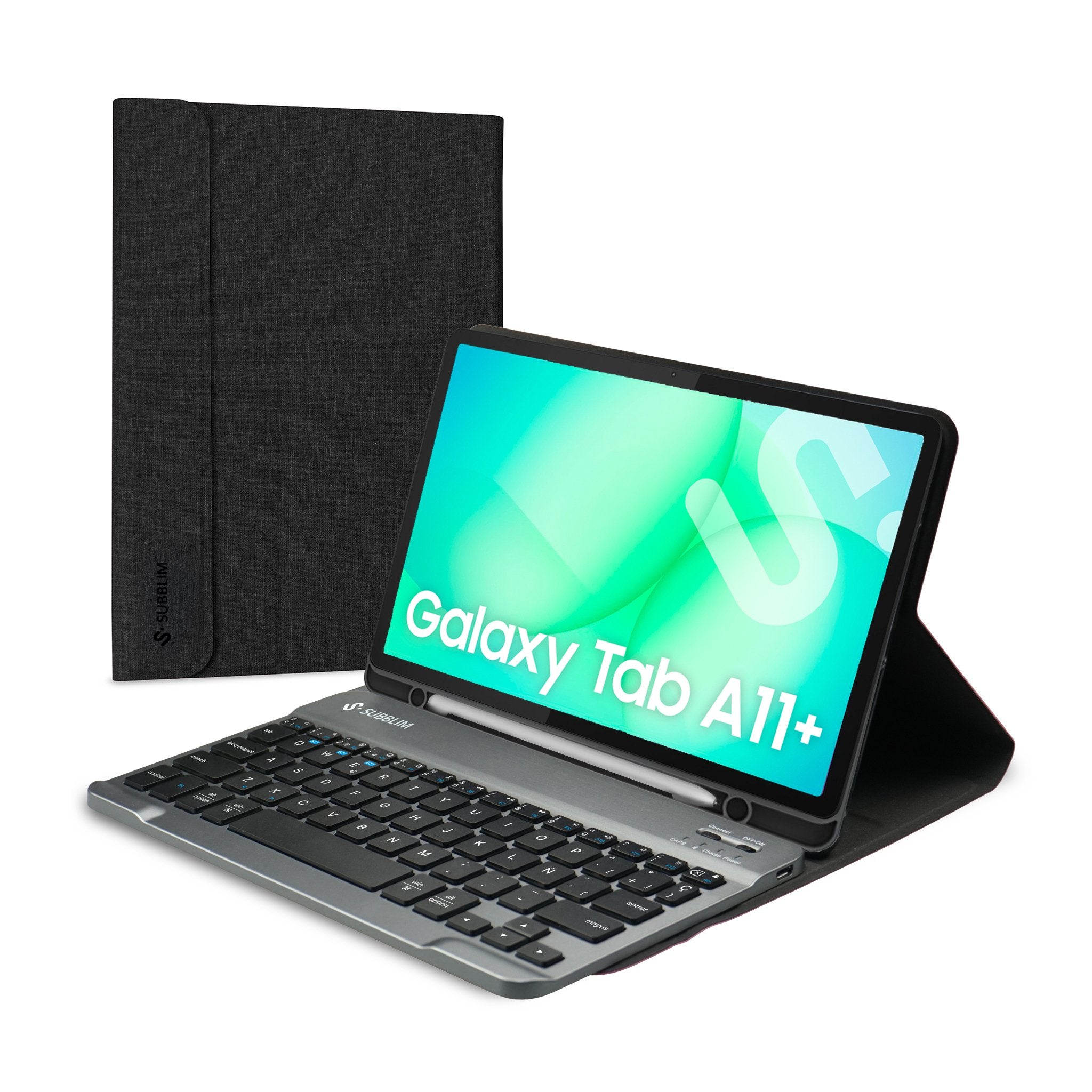 EAN 8436586743772 - SUBBLIM SUBKT3-BTS070 funda para tablet 27,9 cm (11") Libro Negro imagen 1