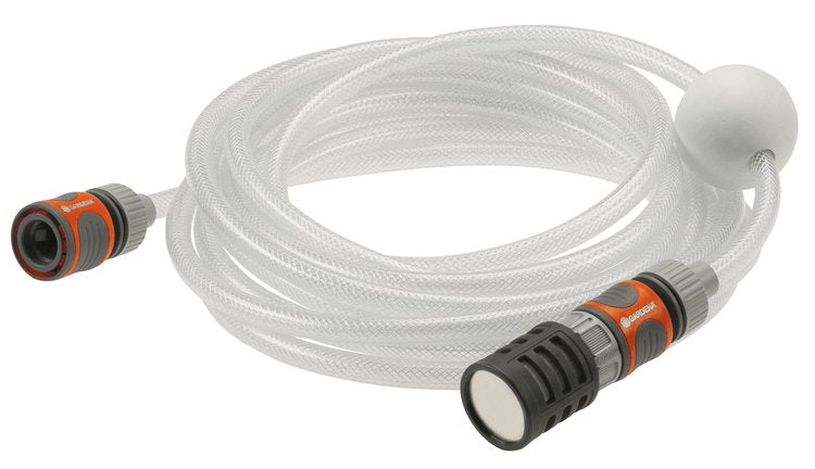 Limpiadora Inalámbrica De Media Presión Gardena Aquaclean 24/18v P4a Premium Set Listo Para Usar (Gris/Turquesa, Batería Li-Ion 2,5ah P4a, Power For All Alliance) 14800-31