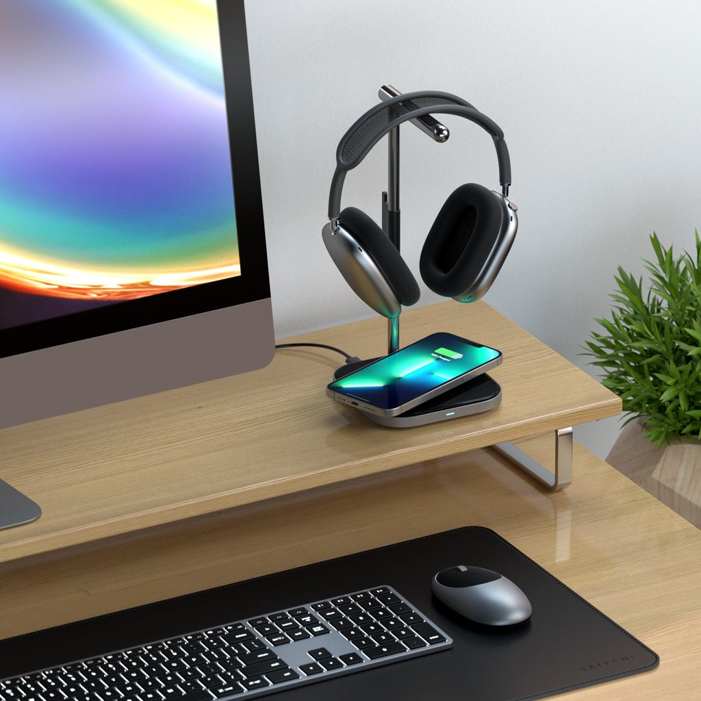 EAN 0810086360239 - Satechi SV0155319010 cargador de dispositivo móvil Auriculares, Auriculares, Smartphone Negro, Gris USB C imagen 6