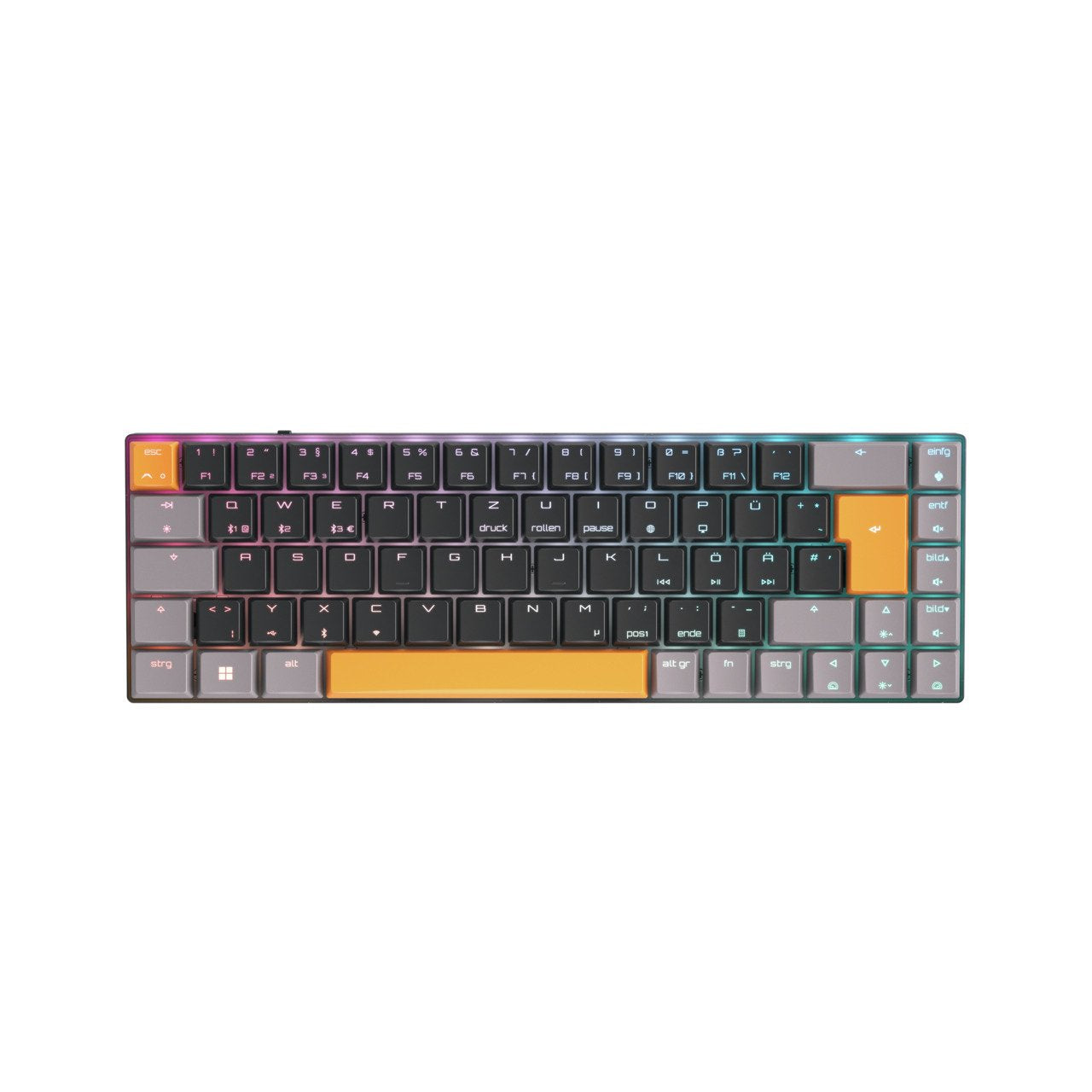 EAN 4025112106798 - CHERRY MX-LP 2.1 Compact Wireless teclado Juego RF Wireless + Bluetooth QWERTZ Alemán Negro imagen 1