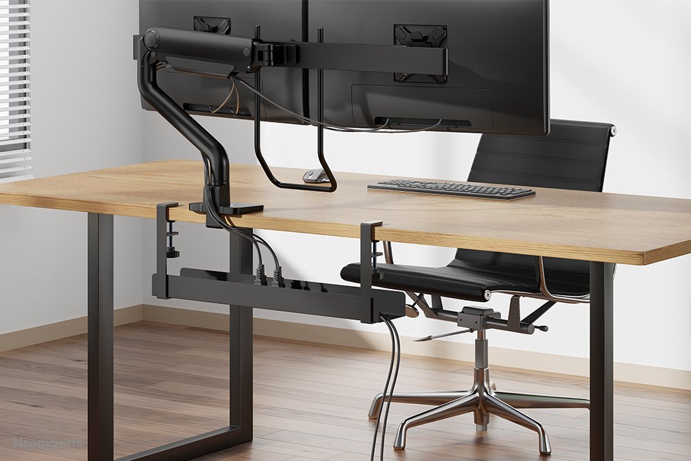 Neomounts Cableaufbewahrung -5kg Klemme Universal 60cm Negro