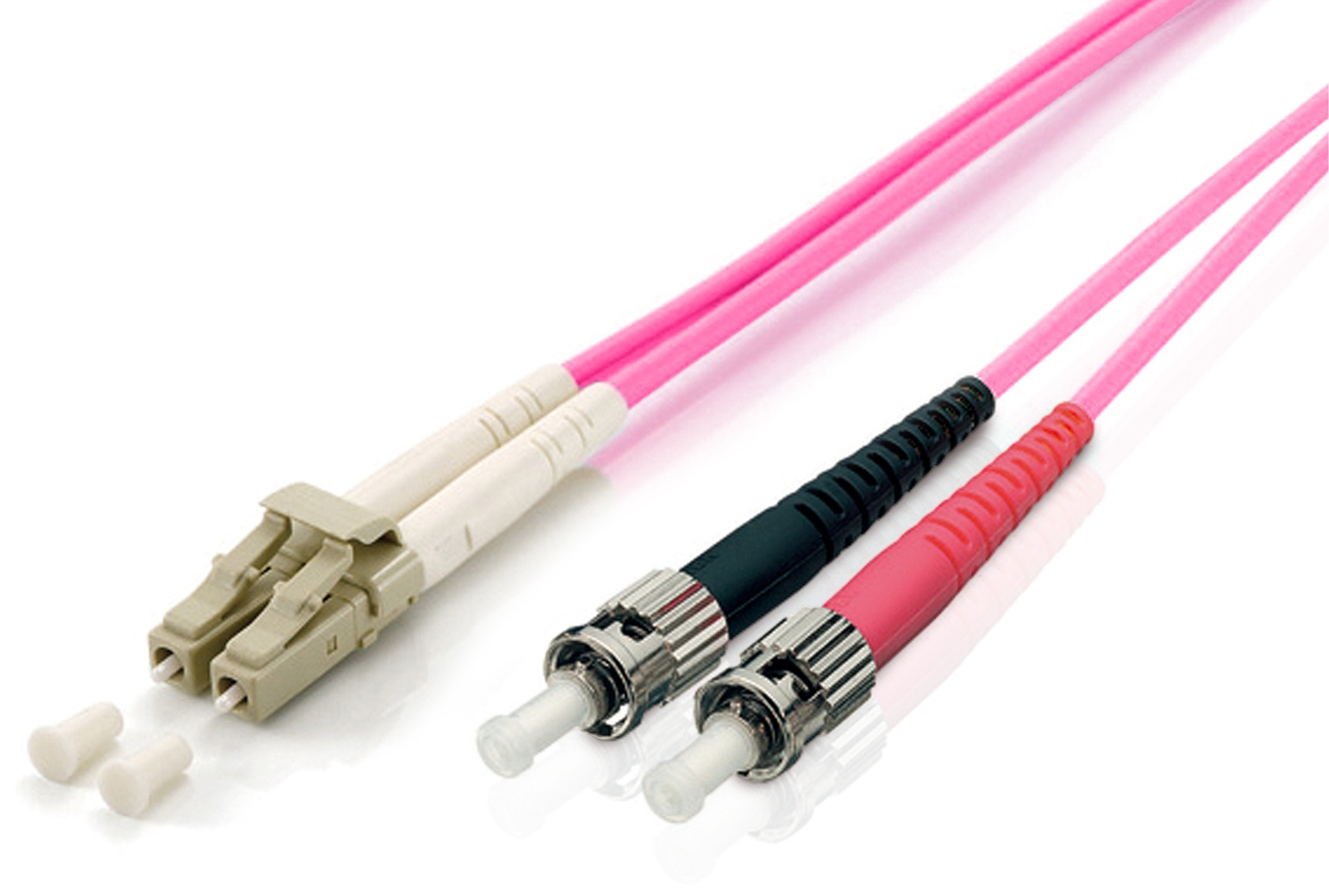 Equip Lwl Cable Fibra Optica Lc->M 2.00m Multimode Duplex Om4