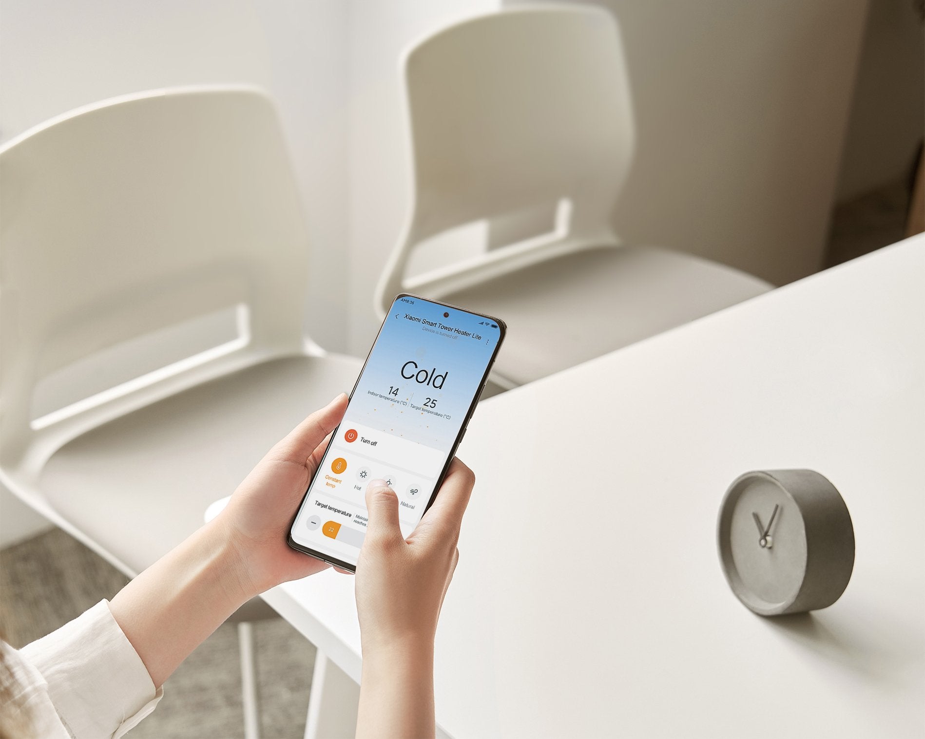 EAN 6934177787072 - Xiaomi Smart Tower Heater Lite Interior Blanco 2000 W Ventilador eléctrico imagen 14