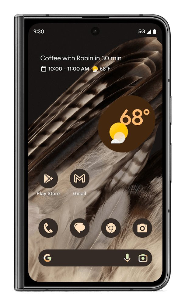 EAN 0840244703462 - Google Pixel Fold 19,3 cm (7.6") SIM doble 5G USB Tipo C 12 GB 256 GB 4821 mAh Negro imagen 2