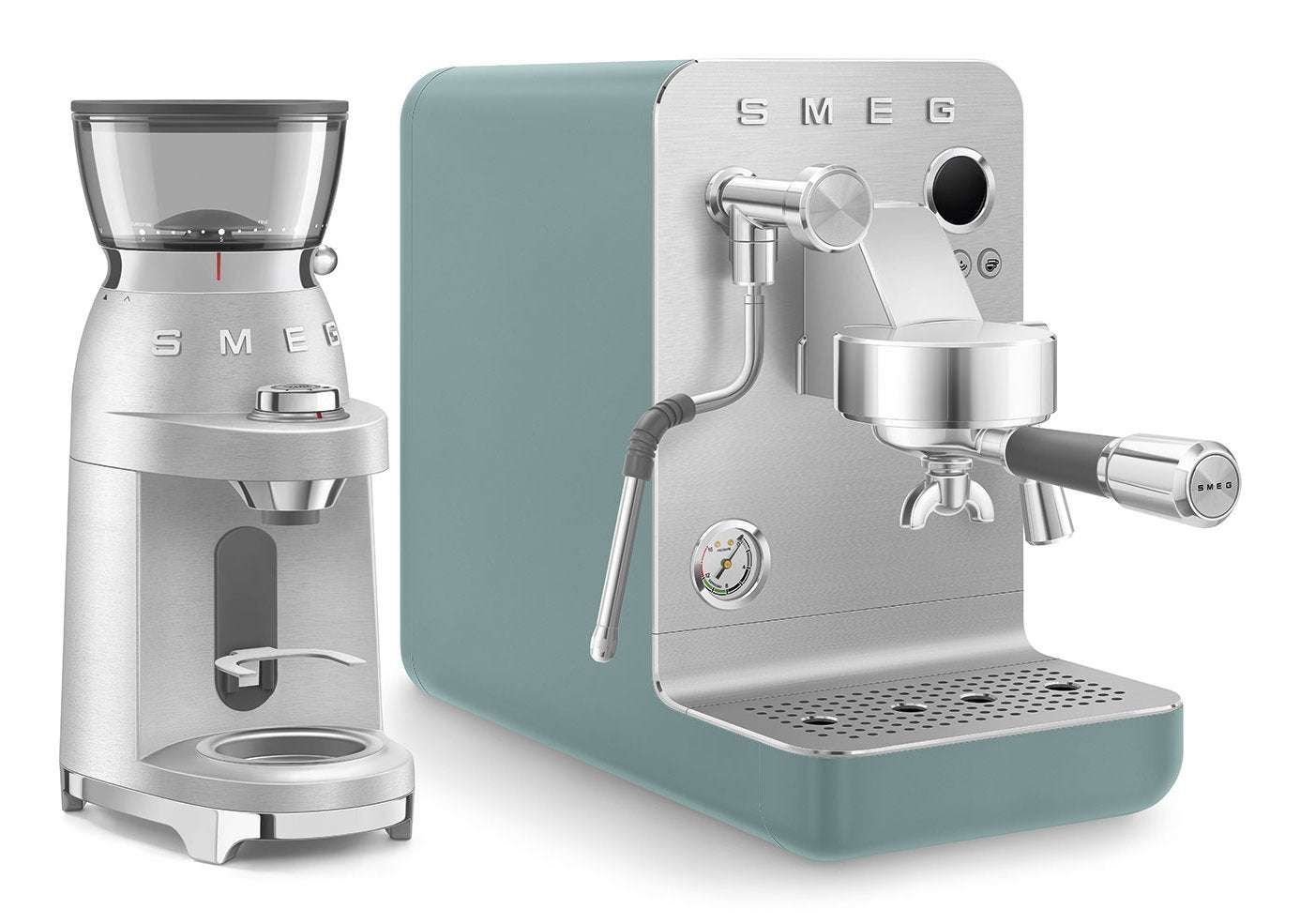 EAN 8017709346973 - Smeg EMC02EGMEU cafetera eléctrica Manual Máquina espresso 1,7 L imagen 23