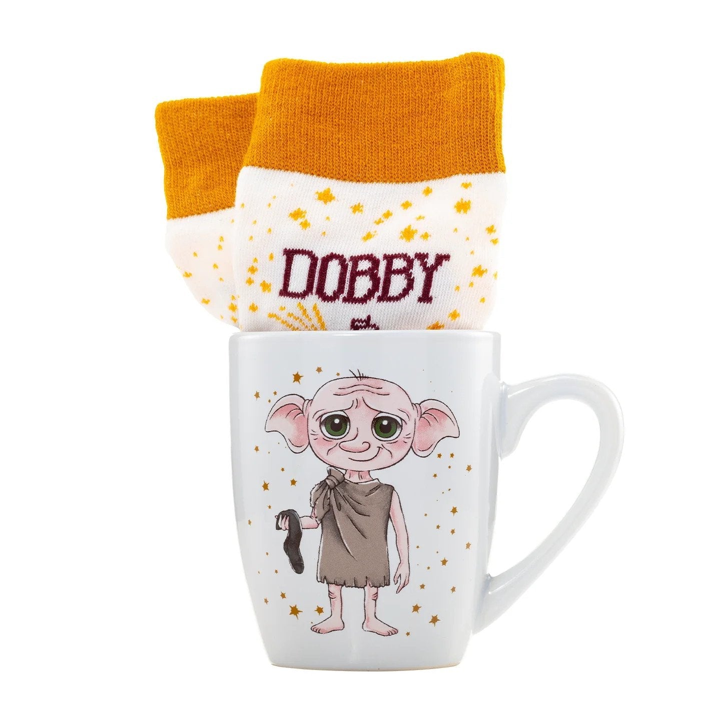 Set Taza Y Calcetines Dobby Harry Potter