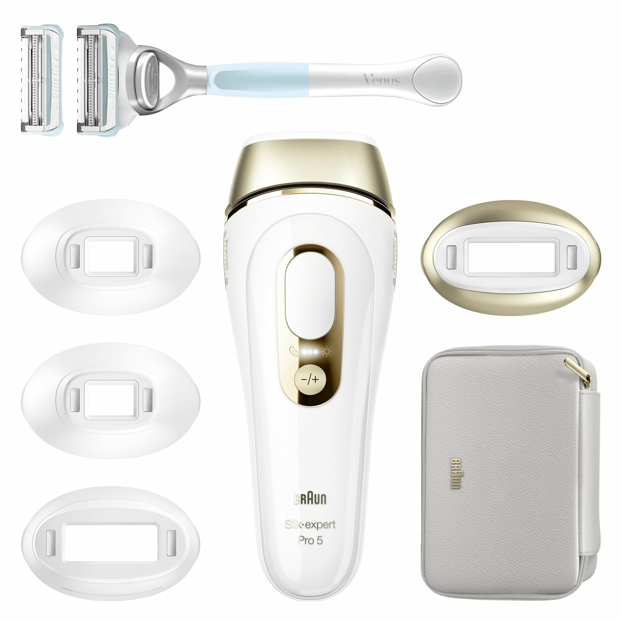 EAN 8700216247986 - Braun Silk-expert Pro PL5356 Luz pulsada intensa (IPL) Oro, Blanco imagen 2