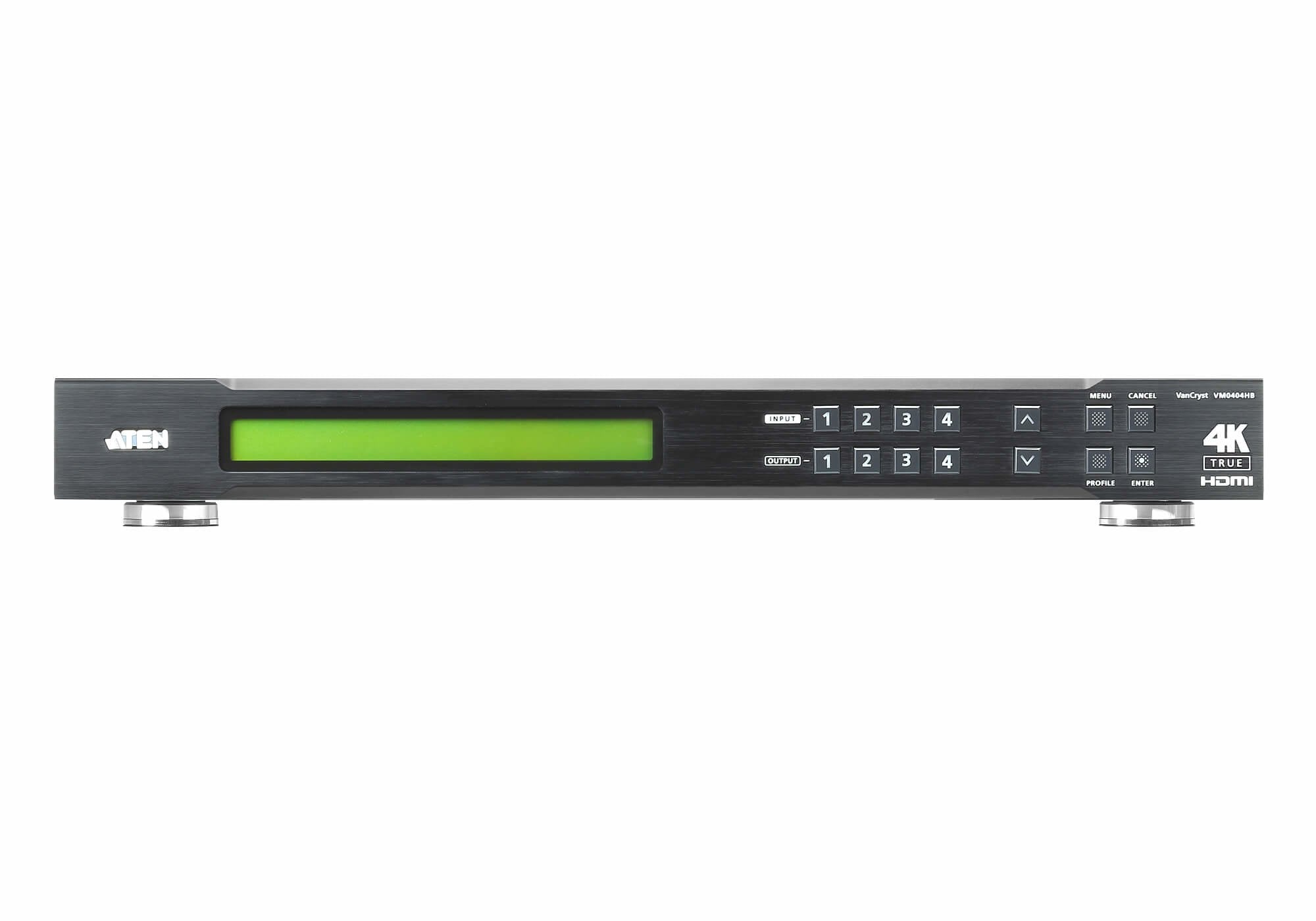 EAN 4719264646829 - ATEN VM0404HB Matriz de conmutación AV Pantalla incorporada 17,8 W imagen 3