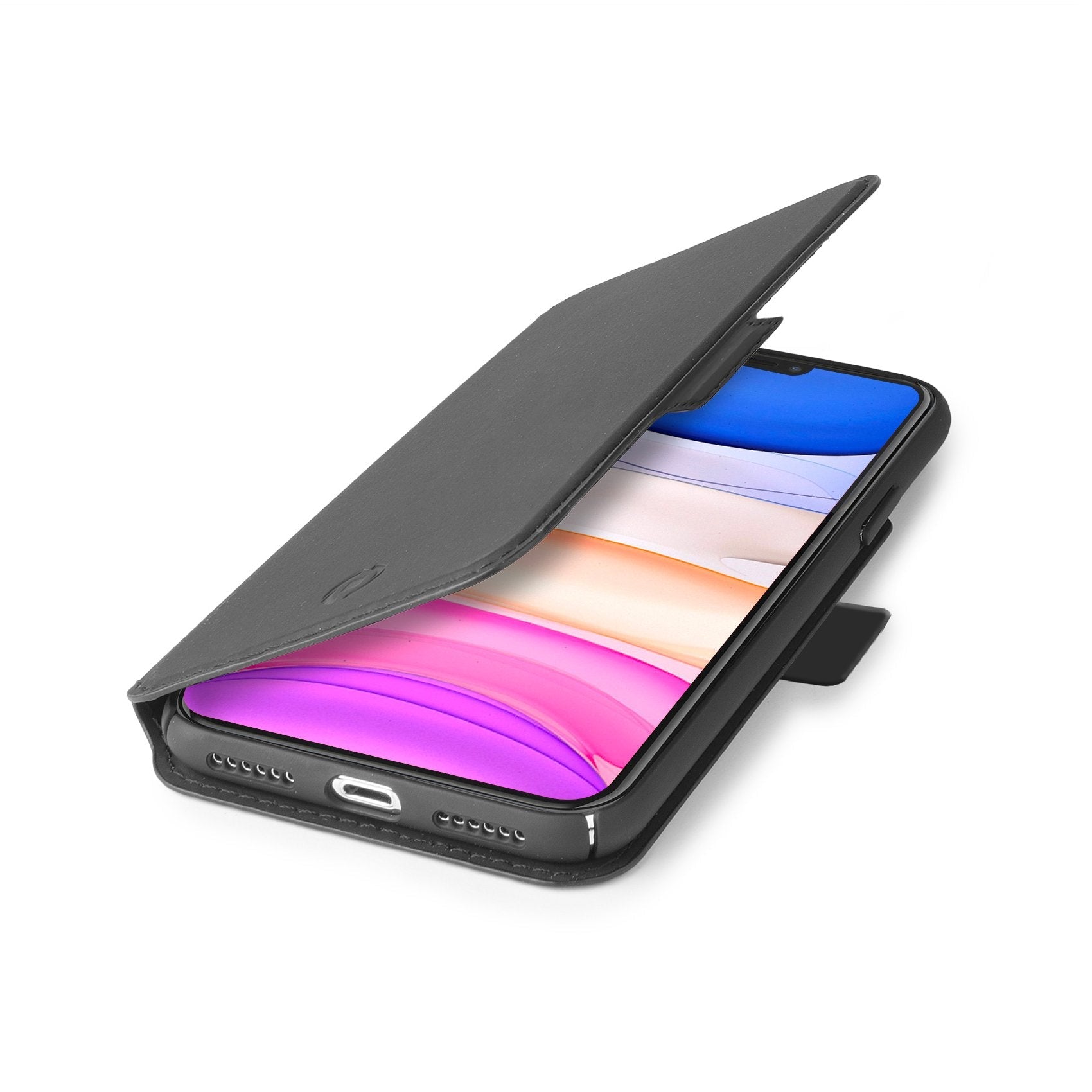 Case Celly Iphone 11 Wallet Case Black Prestigem1001bk