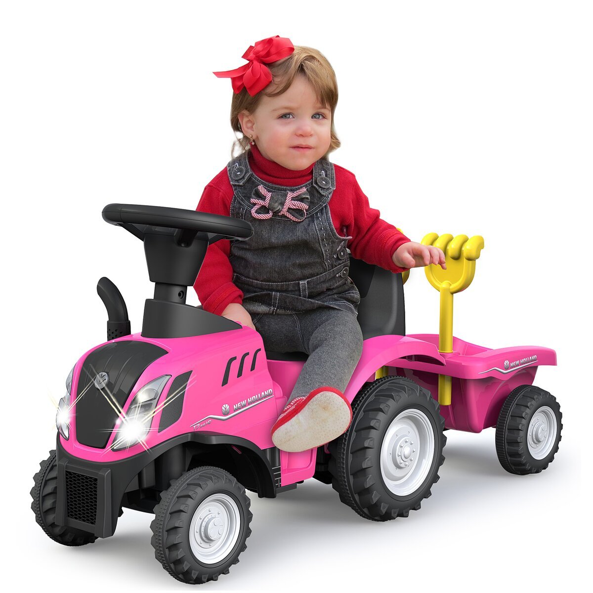 Correpasillos Jamara New Holland T7 Con Forma De Tractor