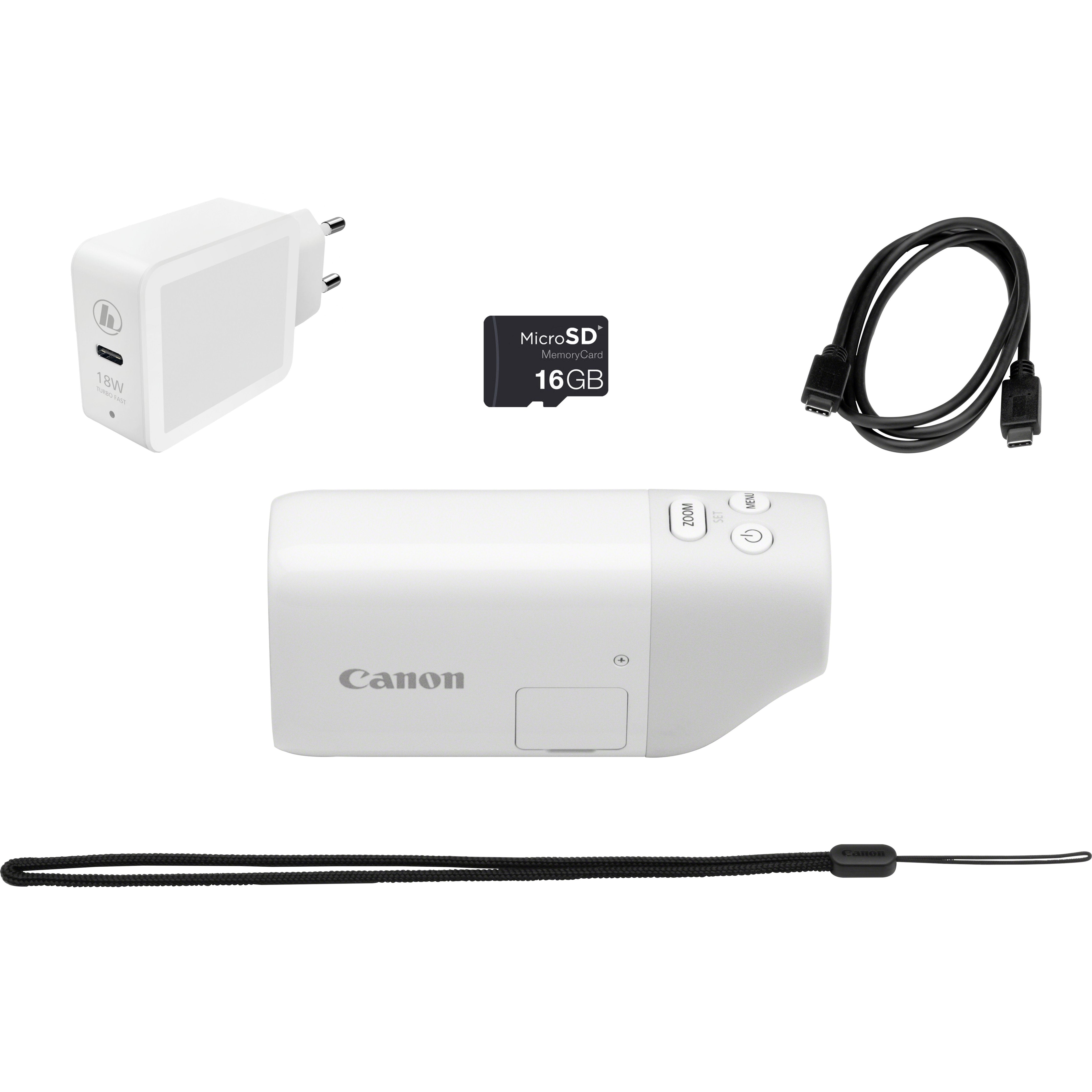 Camara Digital Canon Powershot Zoom 12.1 Mp - 1 - 3pulgadas - Wifi - Bluetooth - Movie Full Hd - White