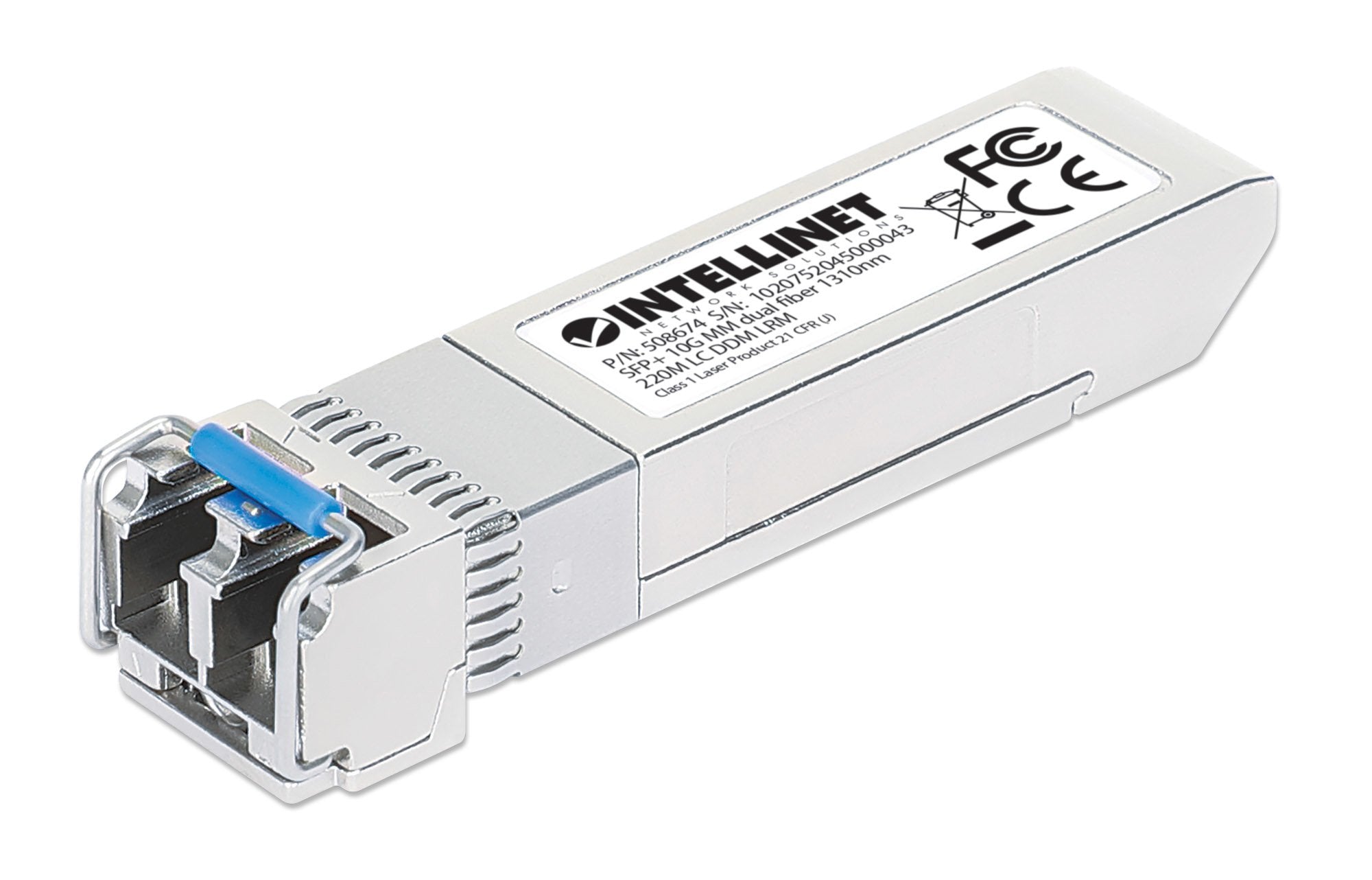 EAN 0766623508674 - Intellinet 508674 red modulo transceptor Fibra óptica 10000 Mbit/s SFP+ 1310 nm imagen 1