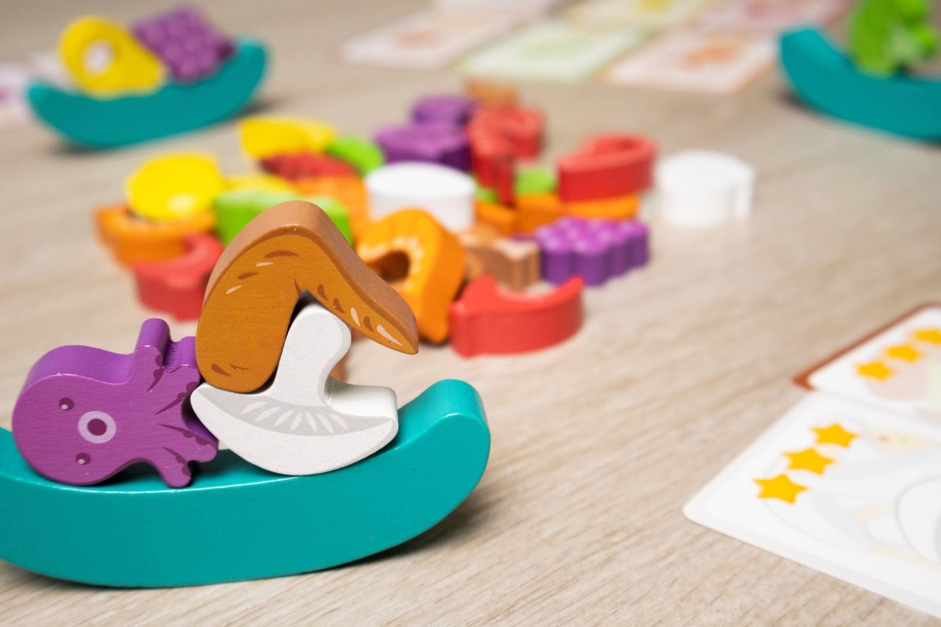 EAN 4250231739231 - Pegasus Stapelsalat Stacked salad 20 min Juego de mesa Educativo imagen 6