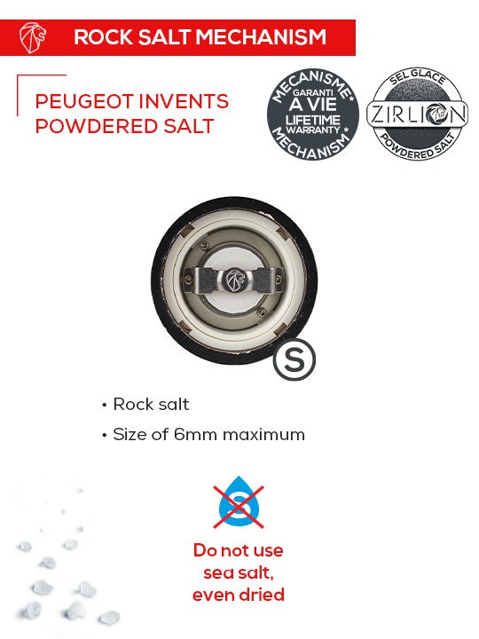 Peugeot Paris Chef Salzmühle Uselect Z 22 Cm Carbon