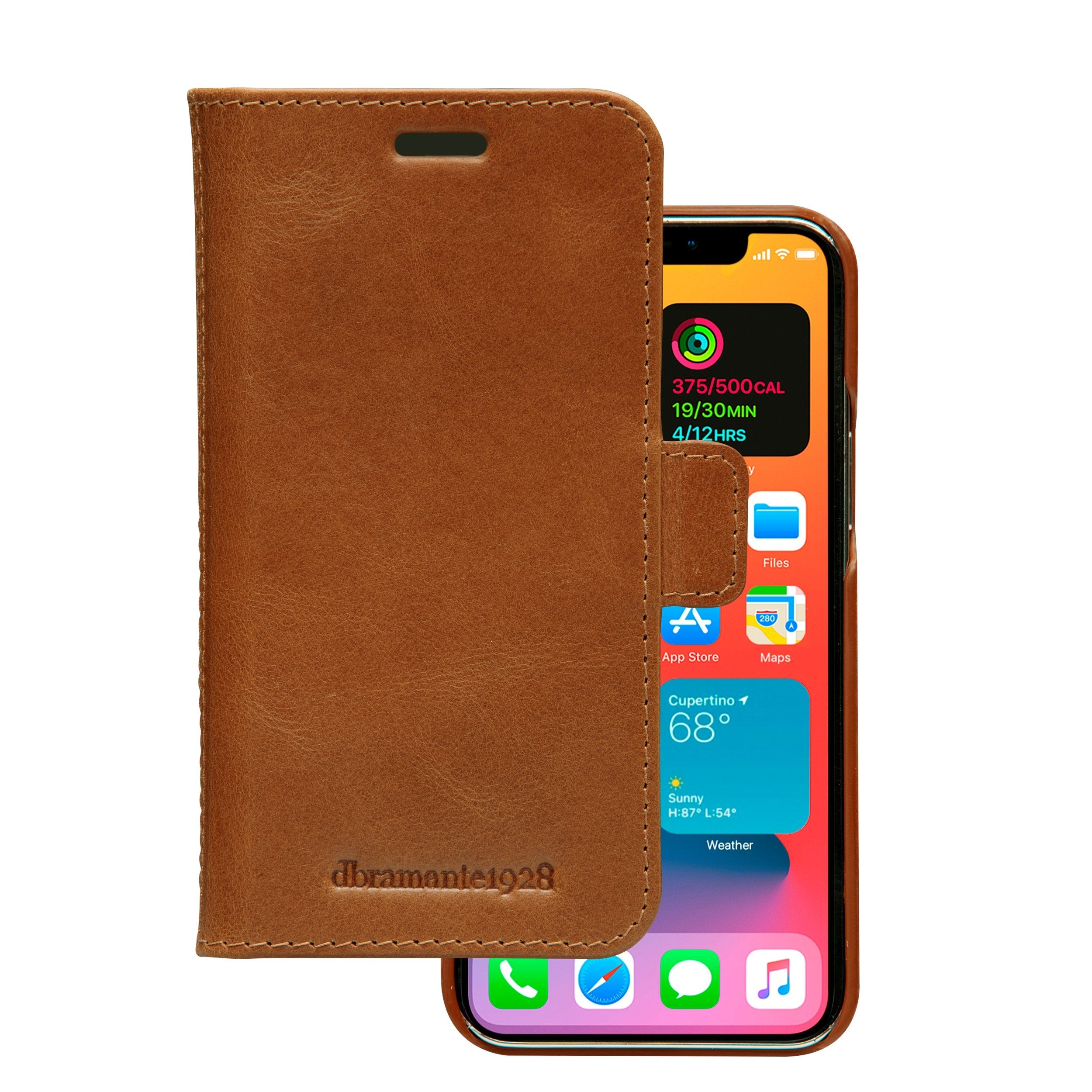 Dbramante1928 Lynge Funda Para Iphone 12 Mini 13,7 Cm (5.4") Funda Cartera Bronceado