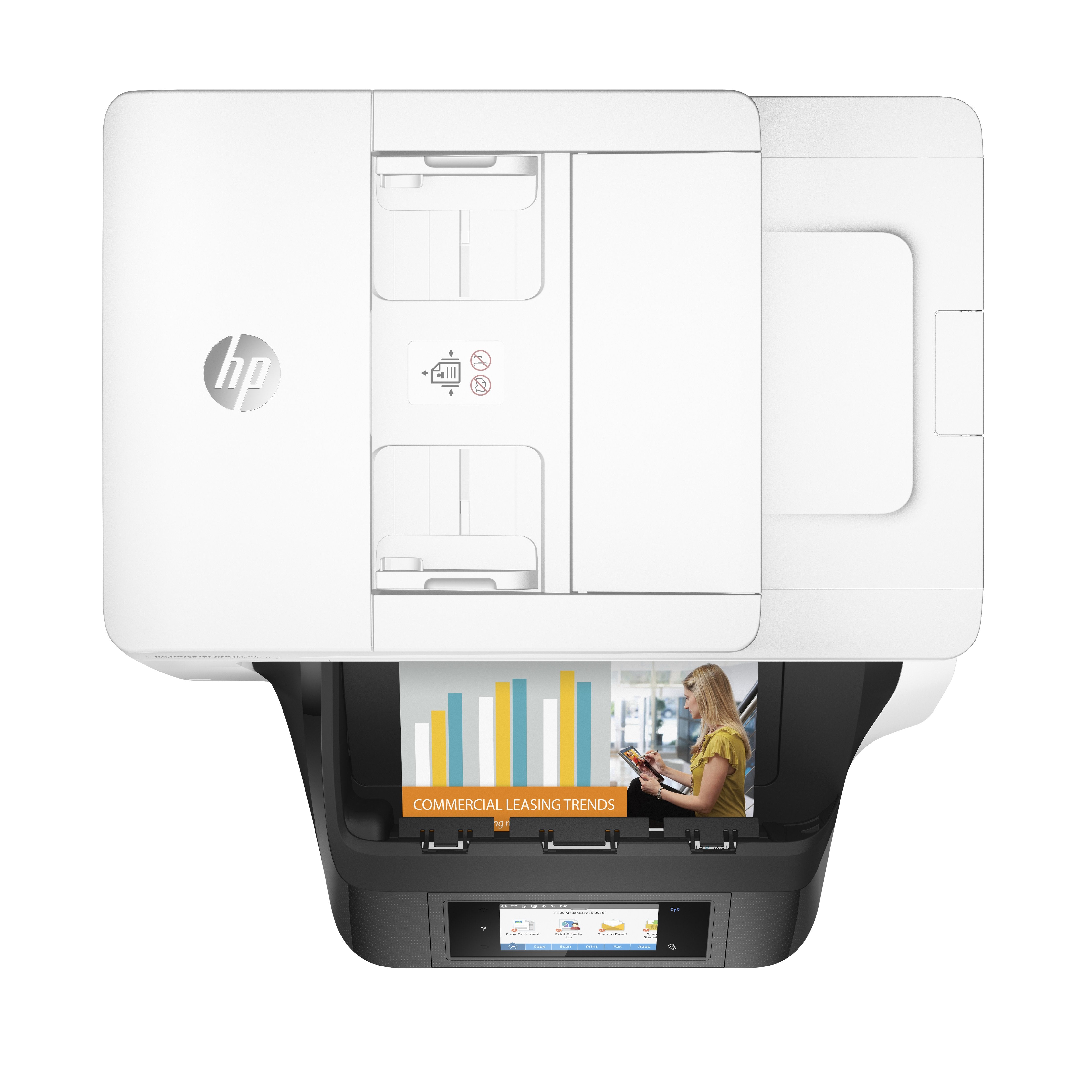 EAN 0889894310675 - HP OfficeJet Pro 8730 All-in-One Printer Inyección de tinta térmica A4 2400 x 1200 DPI 24 ppm imagen 8