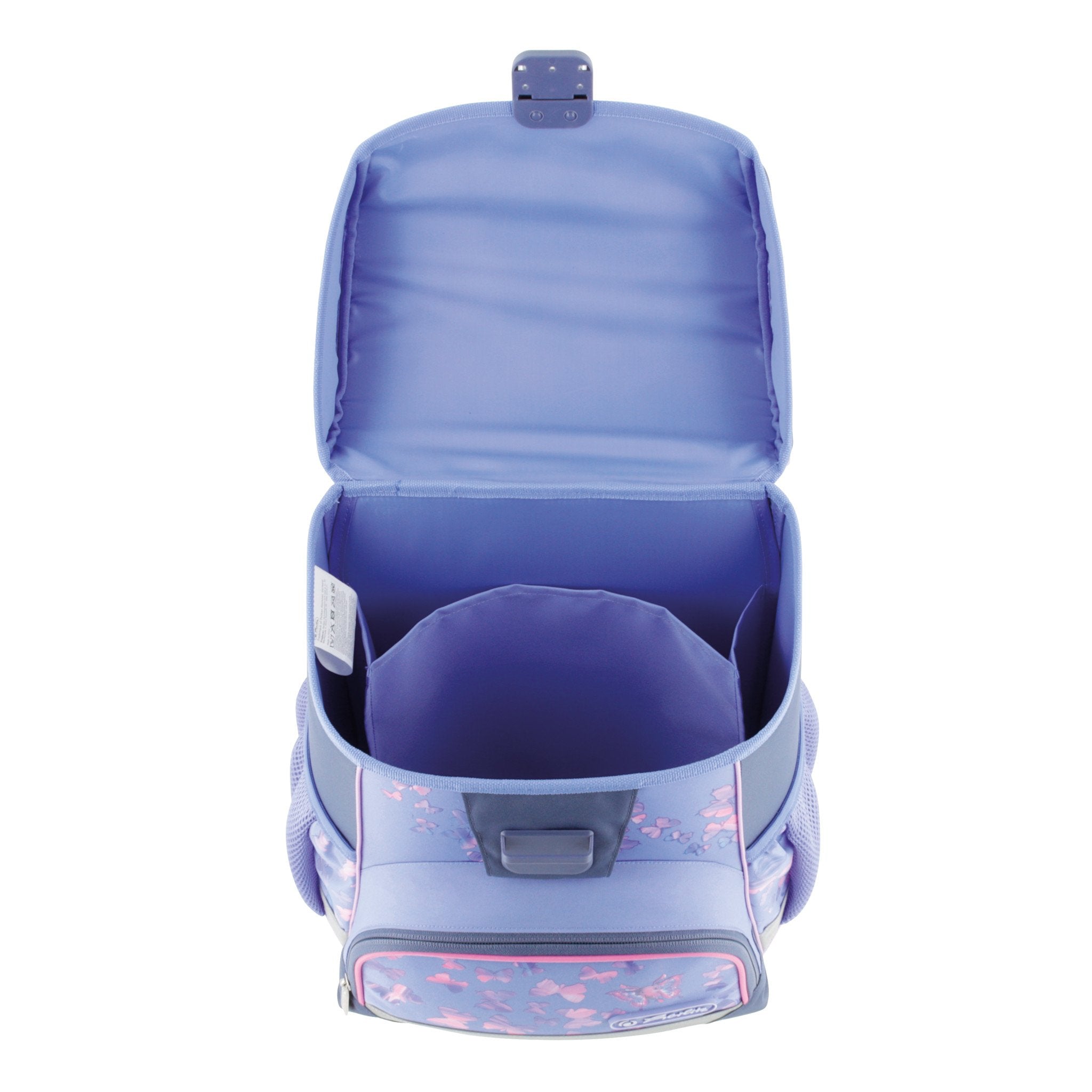 EAN 4008110370866 - Herlitz Loop Plus Butterfly Paradise juego de mochila escolar Chica Poliéster Lila, Rosa imagen 6