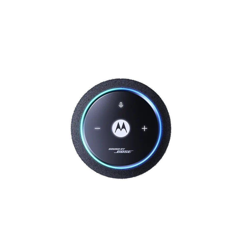 Motorola Moto Sound Flow Altavoz Para Uso Portátil Inalámbrico Bluetooth Wi-Fi Controlado Por Aplicación 30 Vatios 2 Vías Pantone Carbono