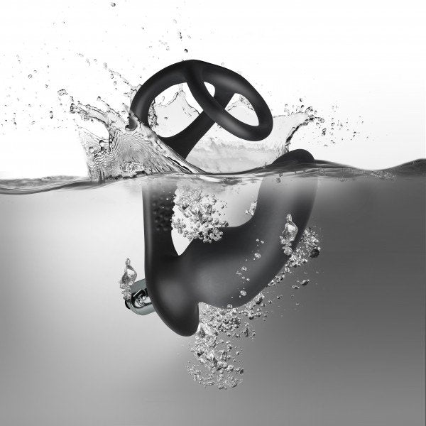 Rocks- Off - Ro- Zen Rro Plug Anal Con Anillo Vibrador Para El Pene Negro