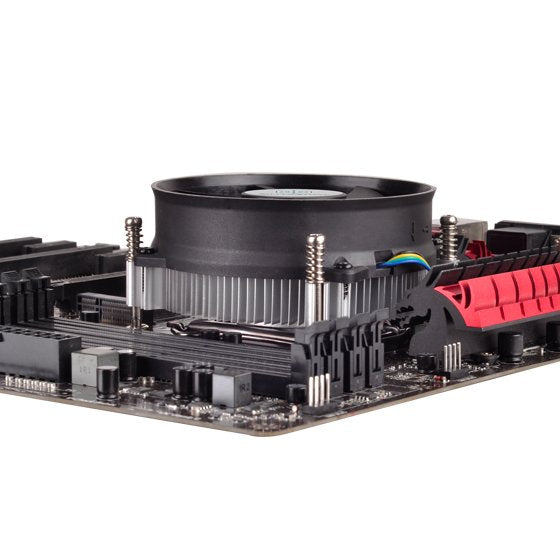 EAN 4710007222812 - Silverstone NT09-115X Procesador Enfriador 9,2 cm Aluminio, Negro imagen 8