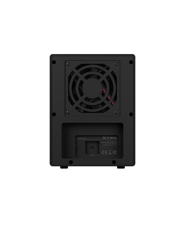 EAN 4250078167044 - ICY BOX IB-3740-C31 Carcasa de disco duro/SSD Negro 2.5/3.5" imagen 5