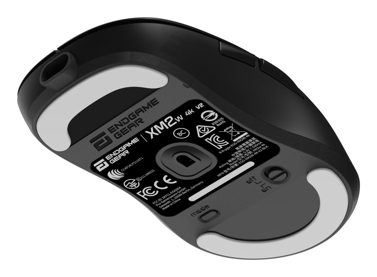 Endgame Gear Xm2w 4k V2 Gaming-Ratón, 4.000hz - Negro