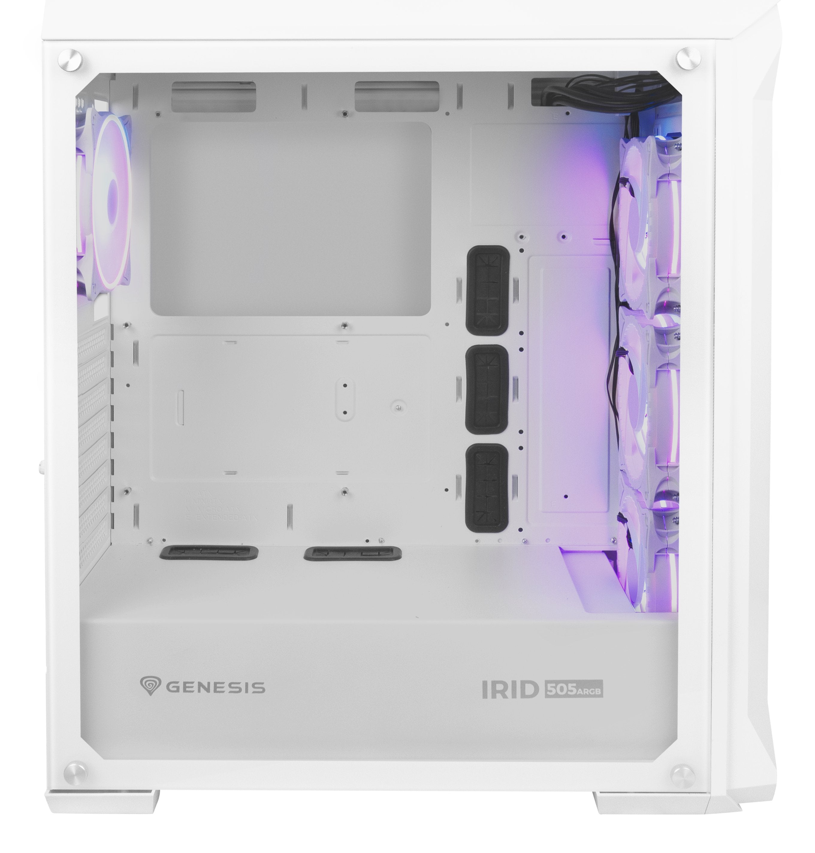 EAN 5901969432831 - GENESIS Irid 505 ARGB Midi Tower Blanco imagen 5