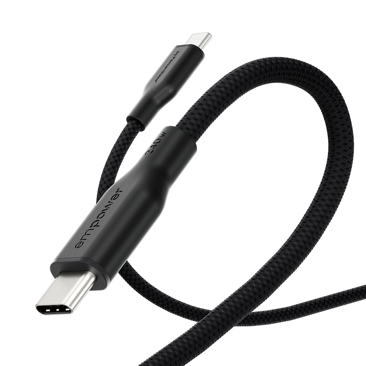 EAN 5715685027673 - PanzerGlass empower™ by ® Racing 240W USB-C to USB-C Cable | USB 2.0 | 2M | Space Black cable USB Negro imagen 6