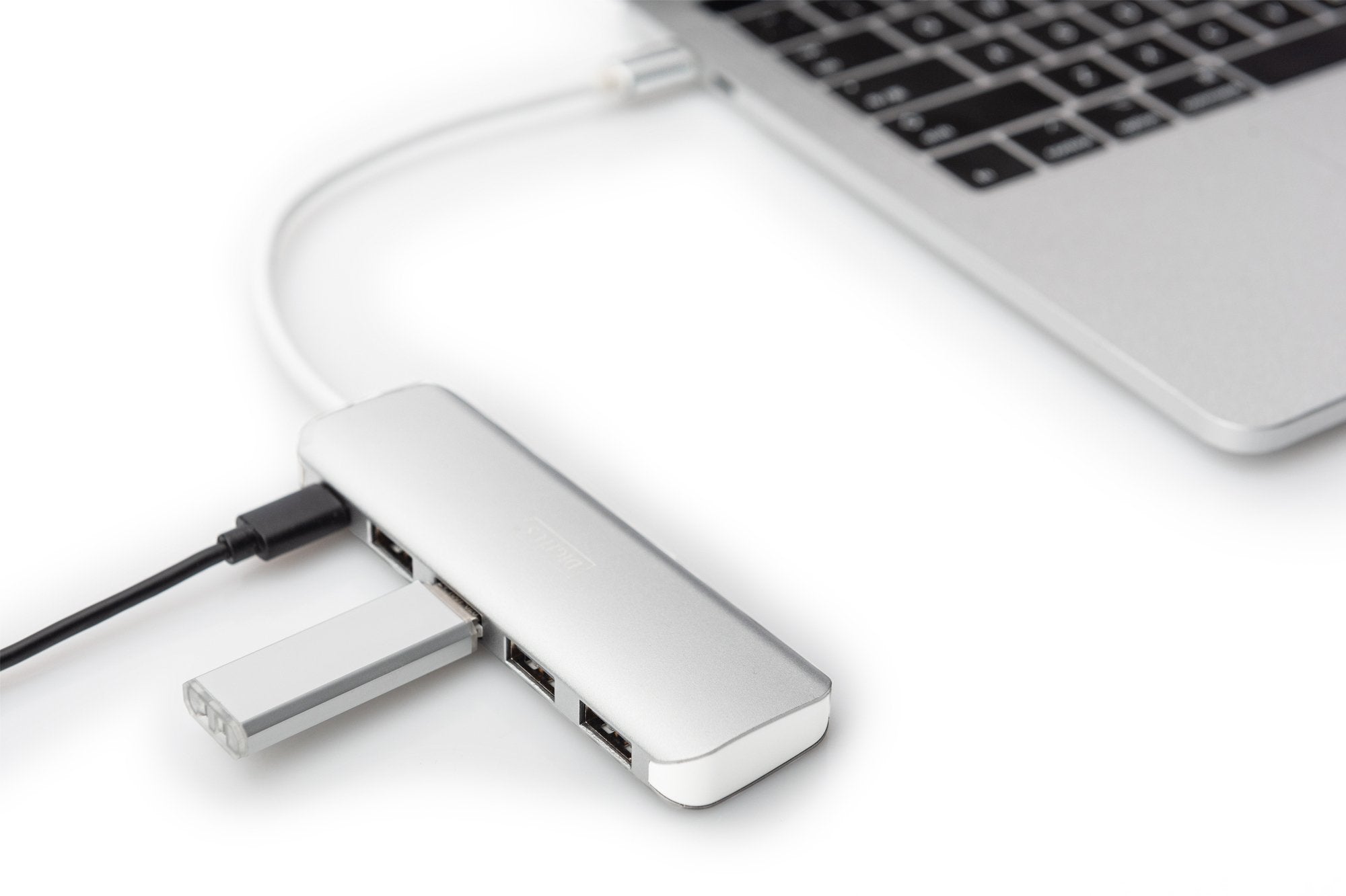 EAN 4016032455653 - Digitus DA-70242-1 hub de interfaz USB 3.2 Gen 1 (3.1 Gen 1) Type-C 5000 Mbit/s Plata imagen 2