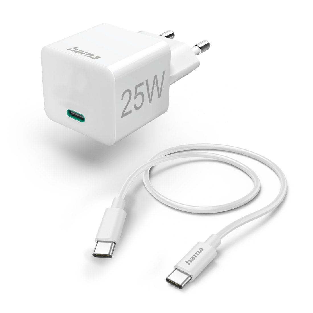 Hama 00201624, Interior, Ac, 11 V, 1,5 M, Blanco