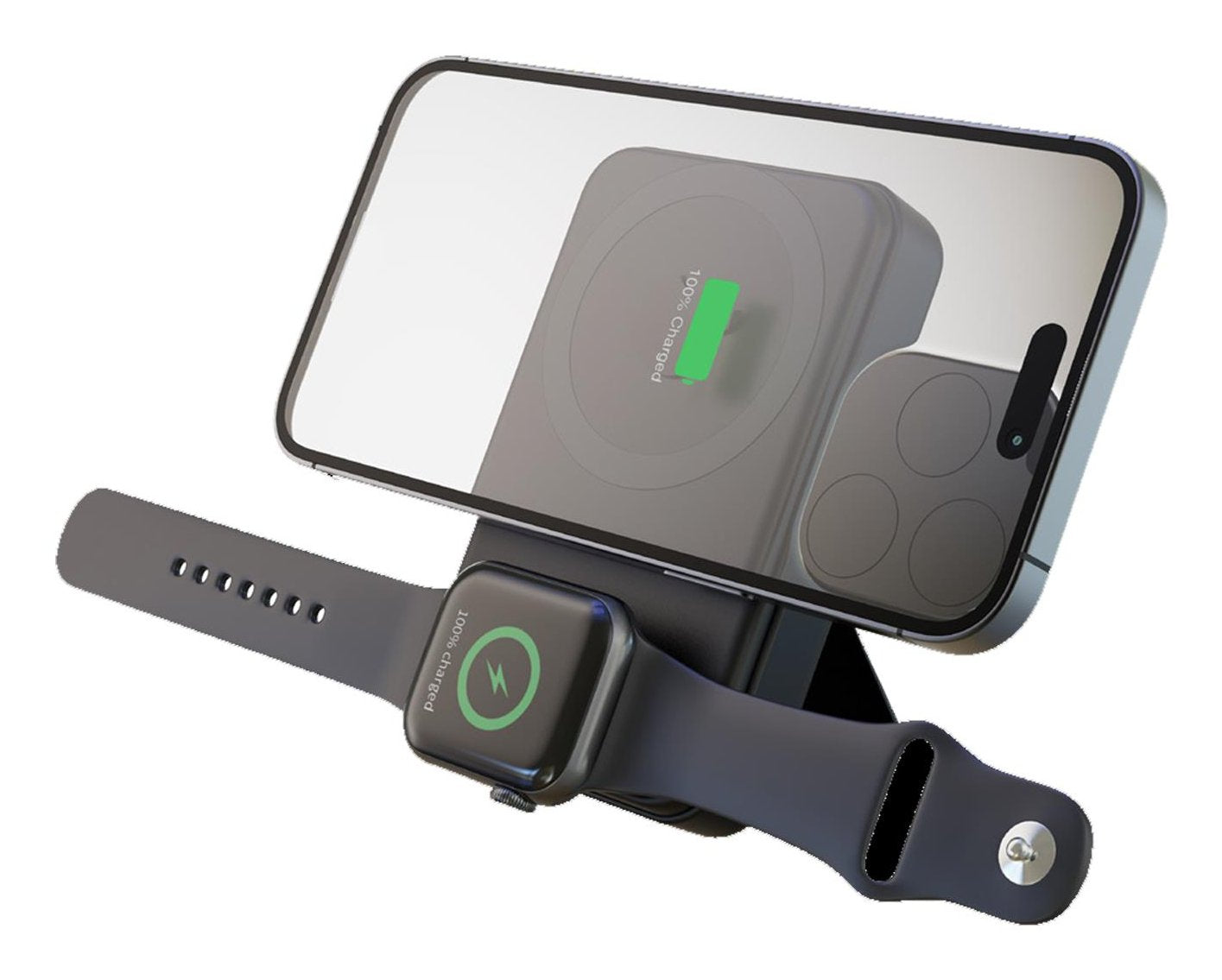 Celly Magpbw10000bk Batería Externa 10000 Mah Cargador Inalámbrico Negro