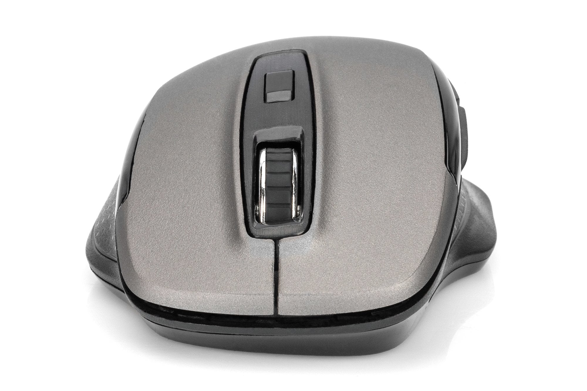 Raton Digitus Wireless Optical Mouse, 6 Botones, Ergonomic 1600dpi Negro/Gris