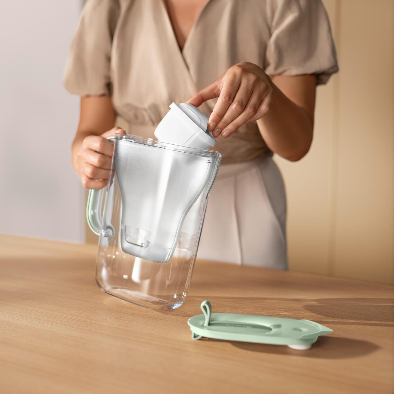 Brita Style Eco Gletscherblau Inkl. 3 Maxtra Pro All-In-1