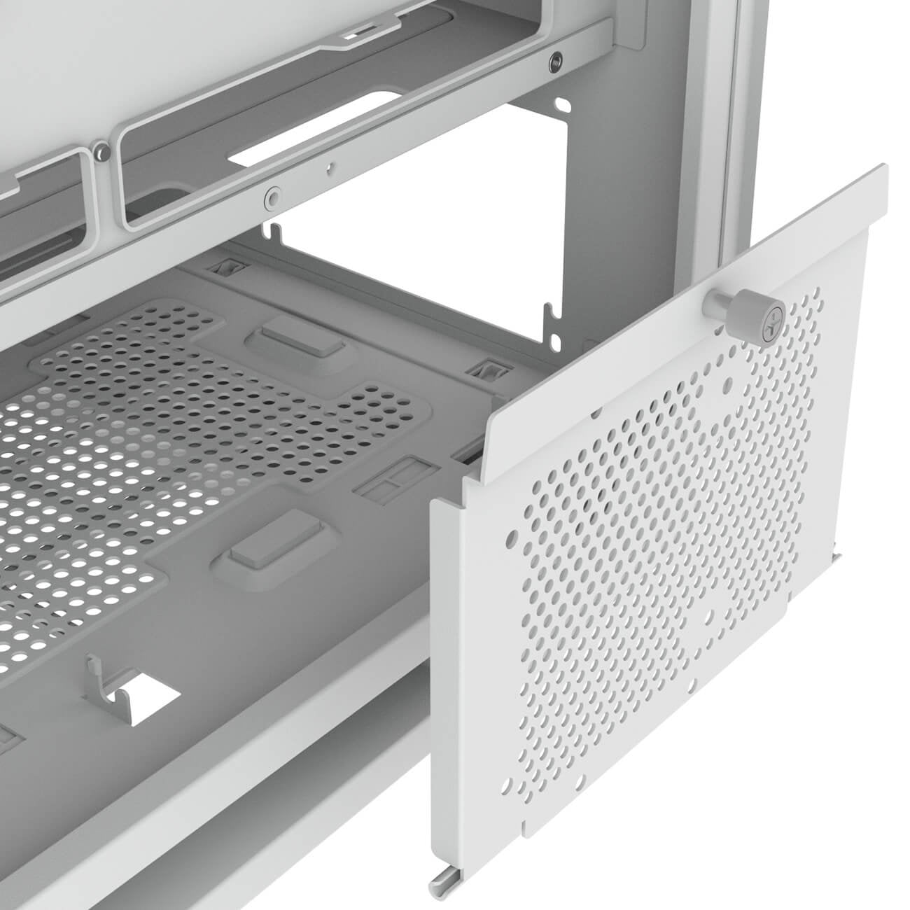 Caja Pc Cougar Midi-Tower, Fv270, Blanco