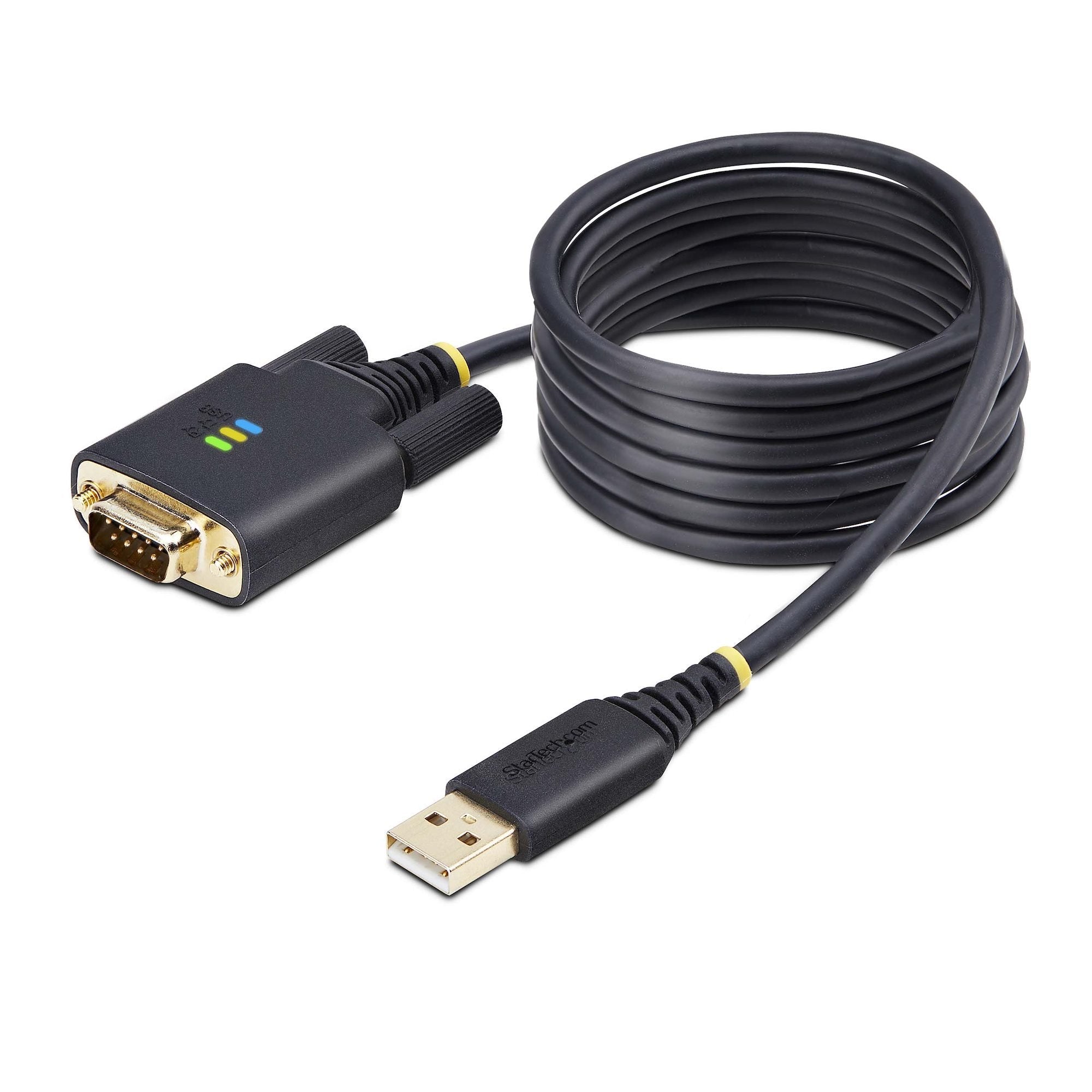EAN 0065030898263 - StarTech.com 1P6FFC-USB-SERIAL cable de serie Negro USB tipo A DB-9 imagen 1