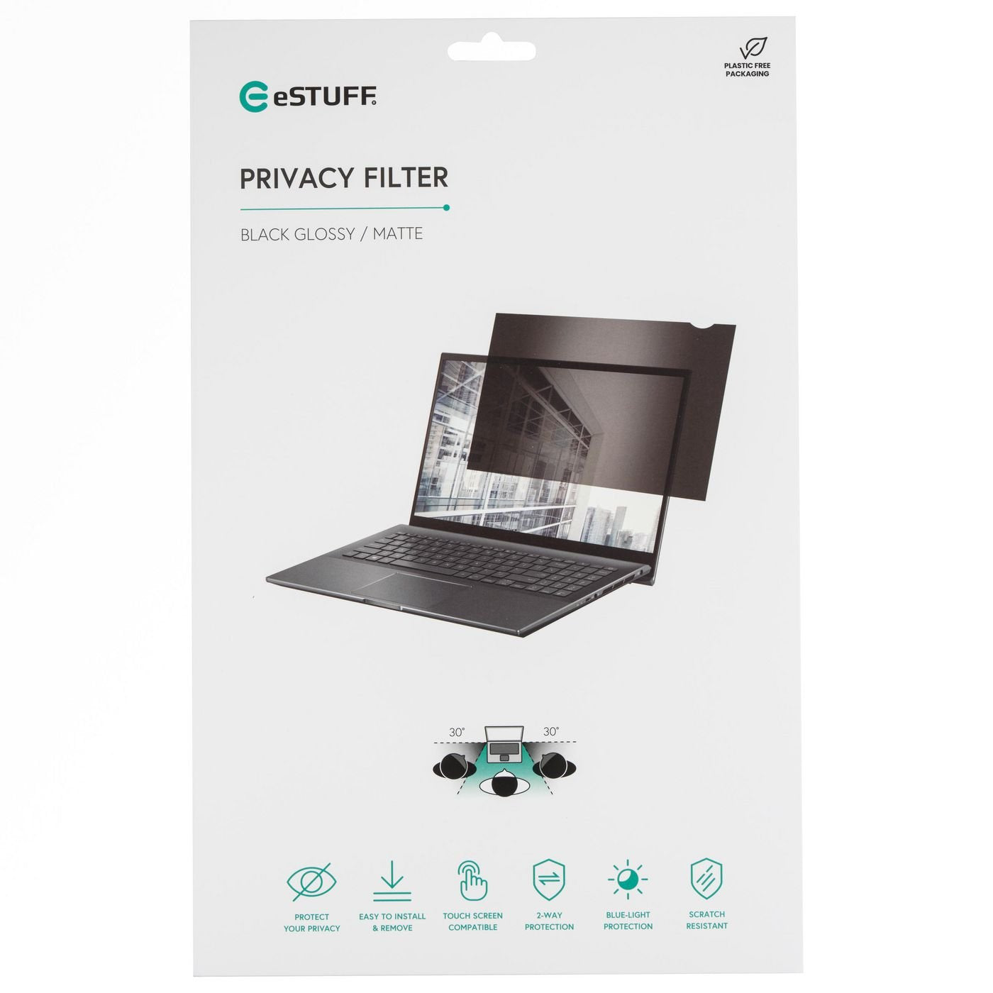 EAN 5715328125575 - eSTUFF GLBE14307200 filtro para monitor imagen 3