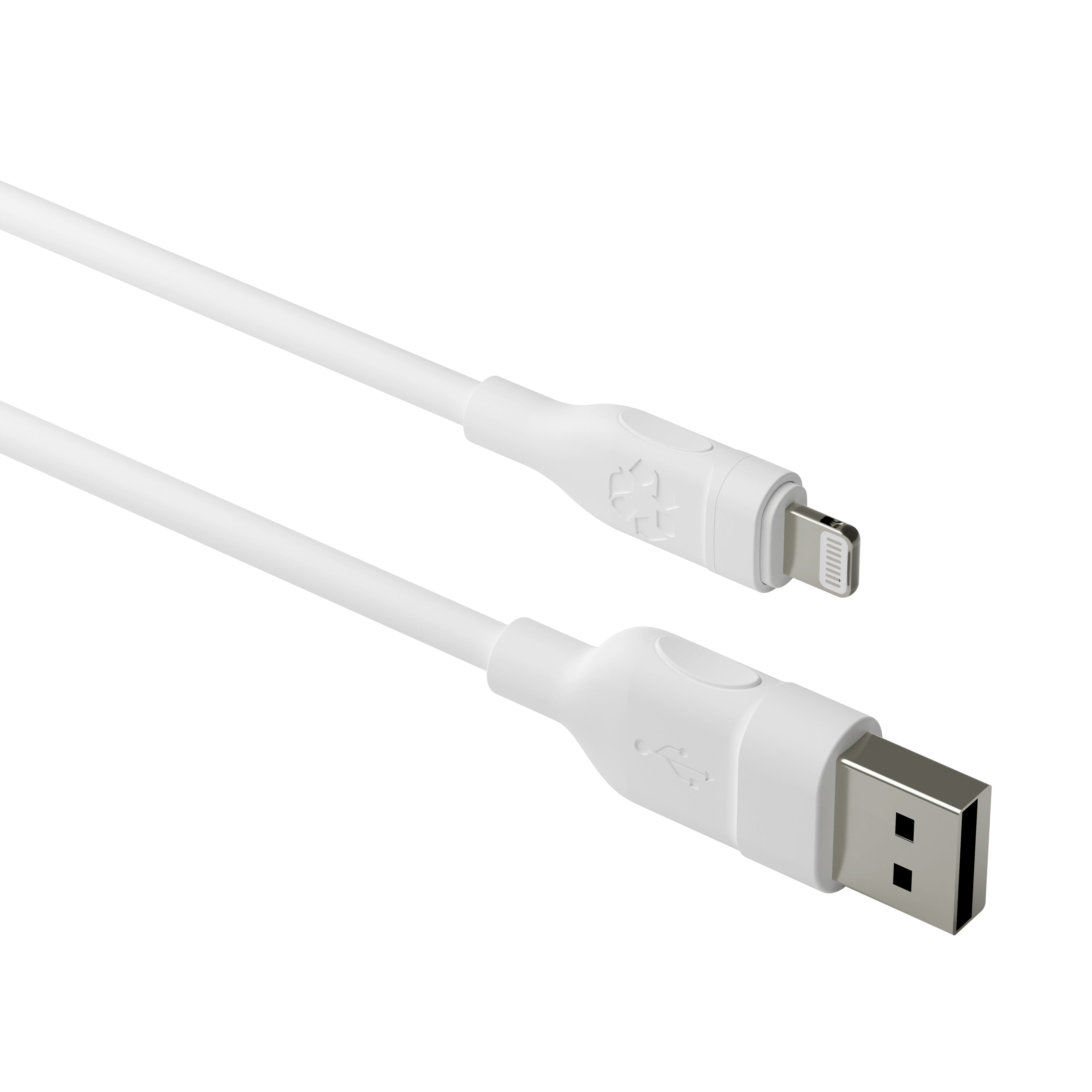 Dbramante1928 Re-Charge Cable Lightning Usb Macho A Lightning Macho 1.2 M 100 % Plástico Reciclado