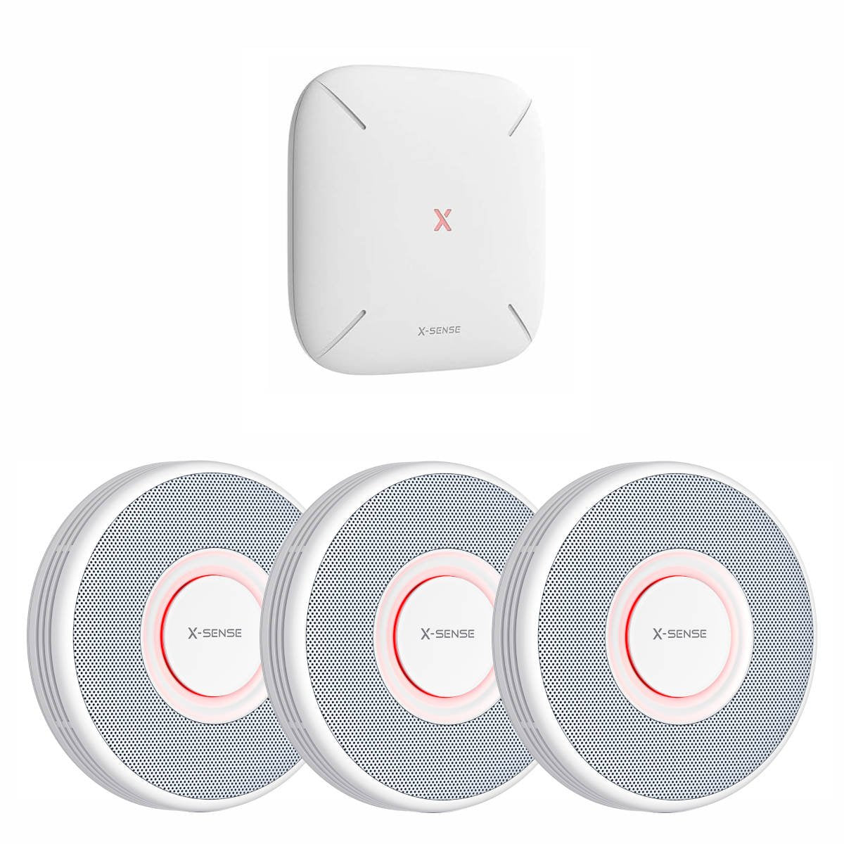 X-Sense Xs0b-Mr31 3 1 Rf-Rauchmelder-Set Mit Gateway