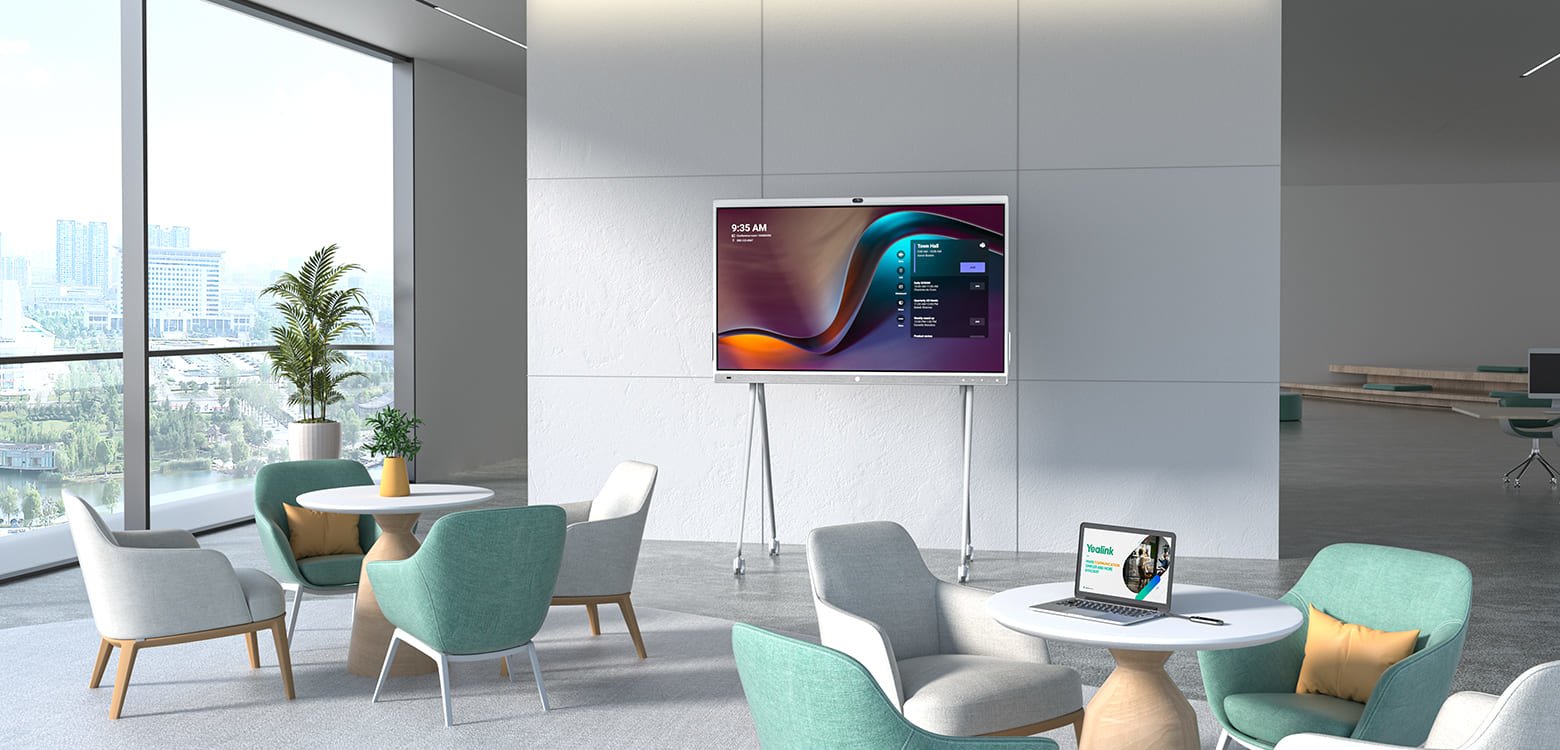 EAN 0841885108944 - Yealink MeetingBoard Panel plano interactivo 165,1 cm (65") LED Wifi 4K Ultra HD Negro Pantalla táctil Pr imagen 9