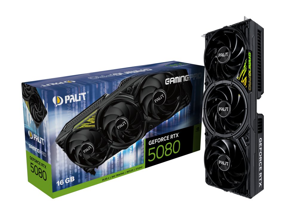 EAN 4710562245608 - Palit GeForce RTX 5080 GamingPro V1 NVIDIA 16 GB GDDR7 imagen 10