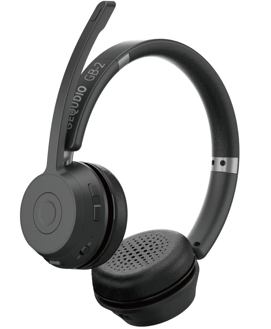 EAN 4270002812444 - GEQUDIO GB-2 Auriculares Inalámbrico y alámbrico Diadema Oficina/Centro de llamadas USB tipo A Bluetooth imagen 1